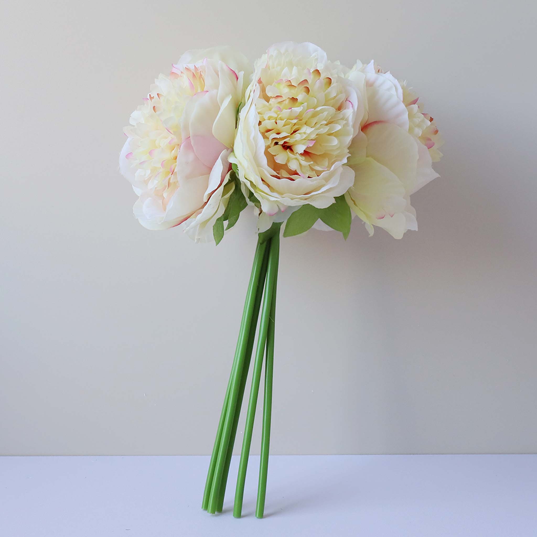 Silk Peony Bouquet Wedding Decoration Fake Flower Arrangement