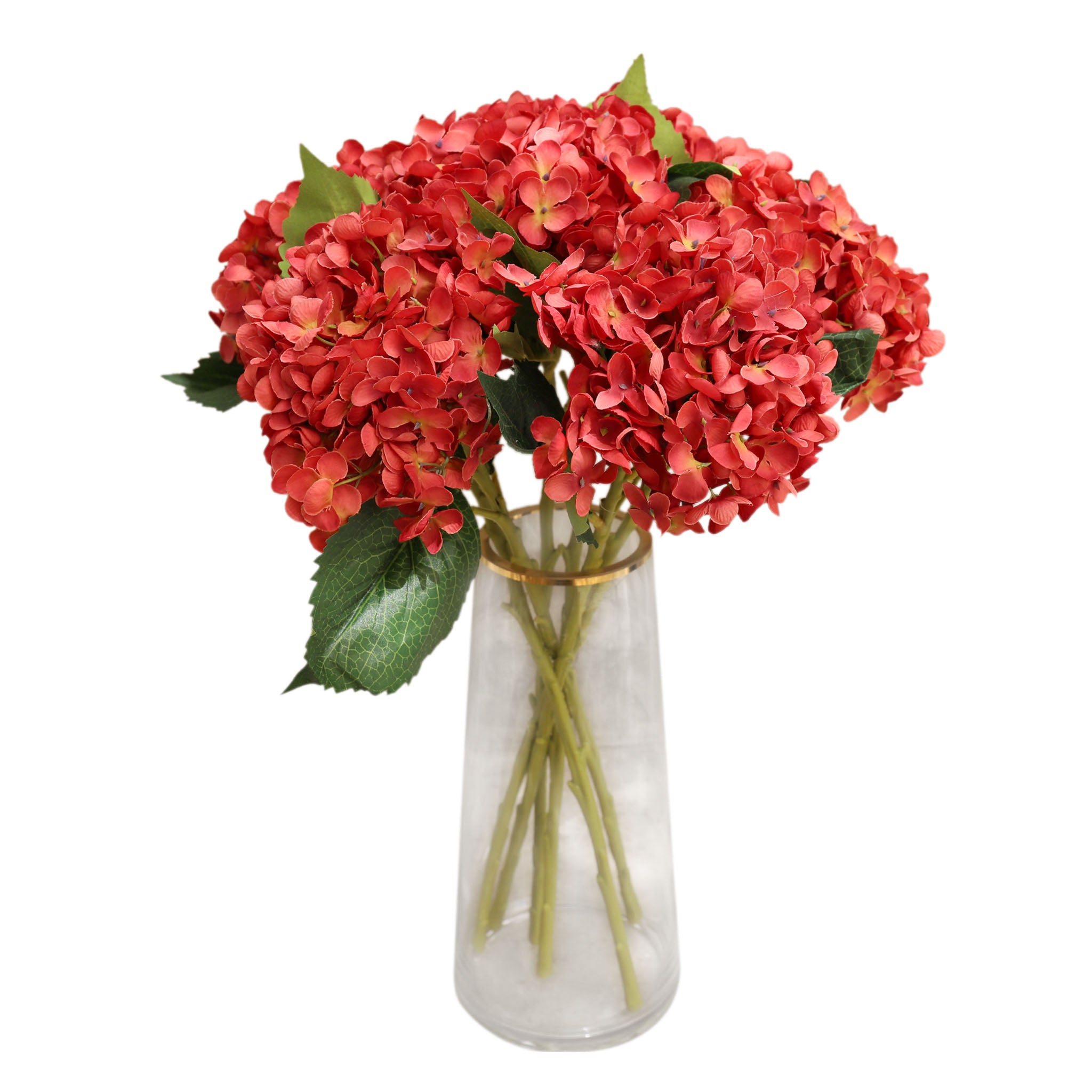 Artificial Hydrangea Silk Flowers for Wedding Arrangement