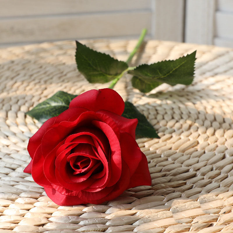 Wholesale Flowers Real Touch Red Roses 100 pcs