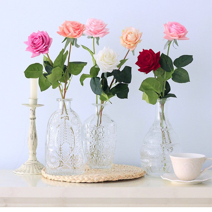 Real Touch Flowers Realistic Roses 20pcs
