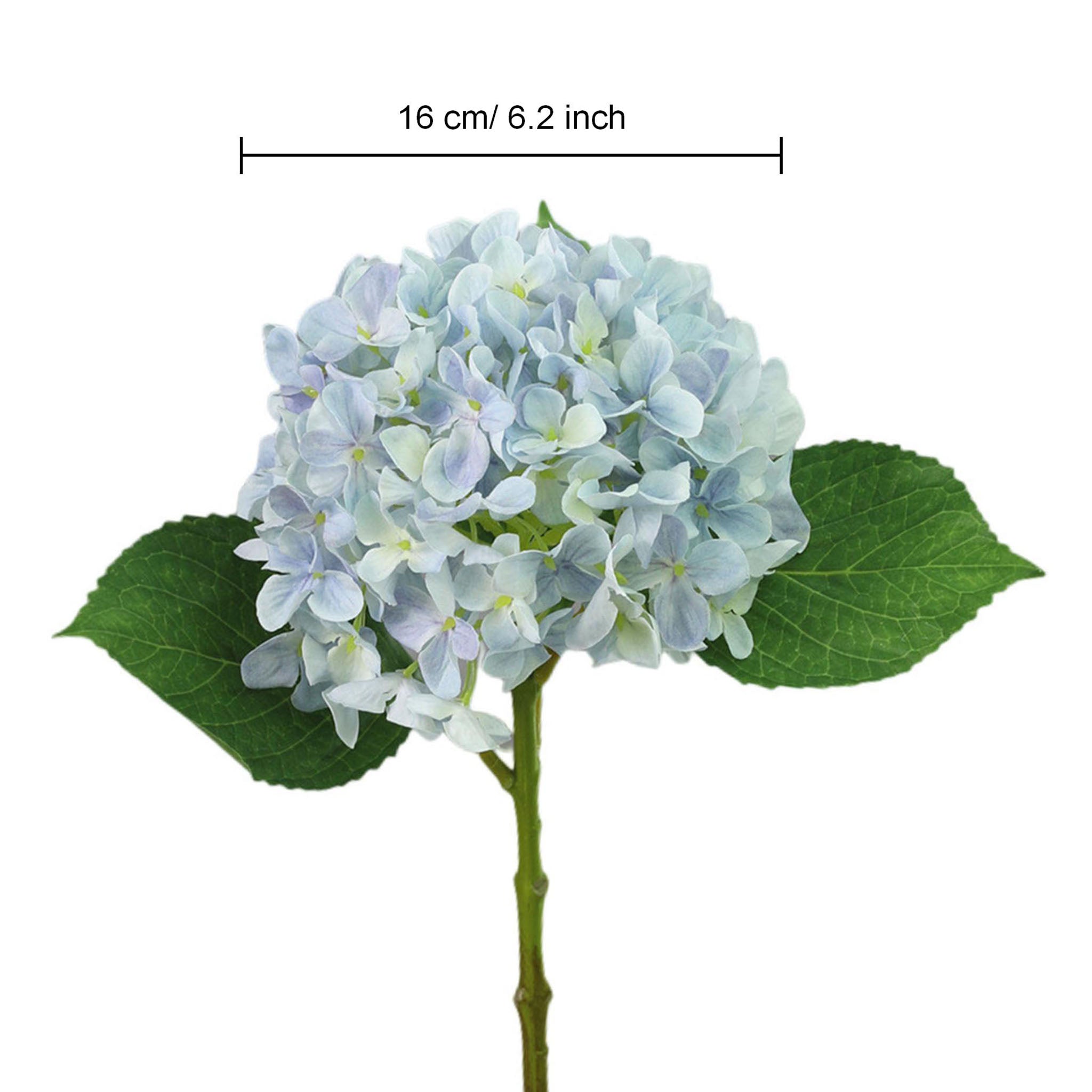 Realistic Fake Hydrangea Flowers 18"