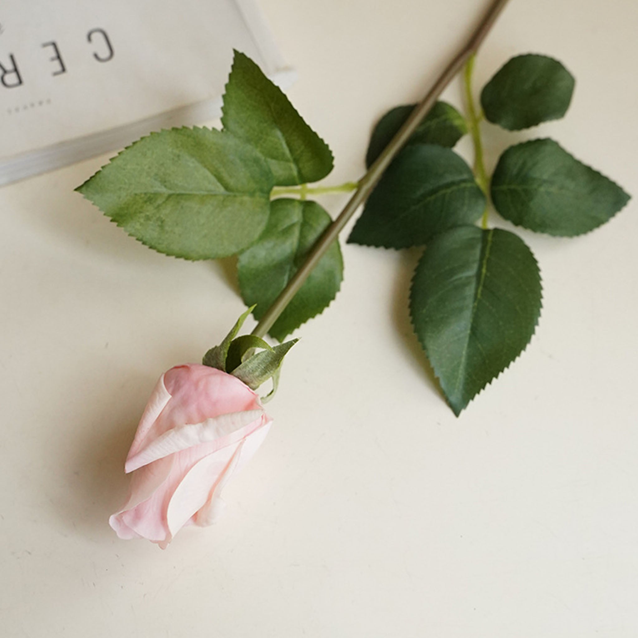 Real Touch Flowers Silk Rosebud Faux Flower