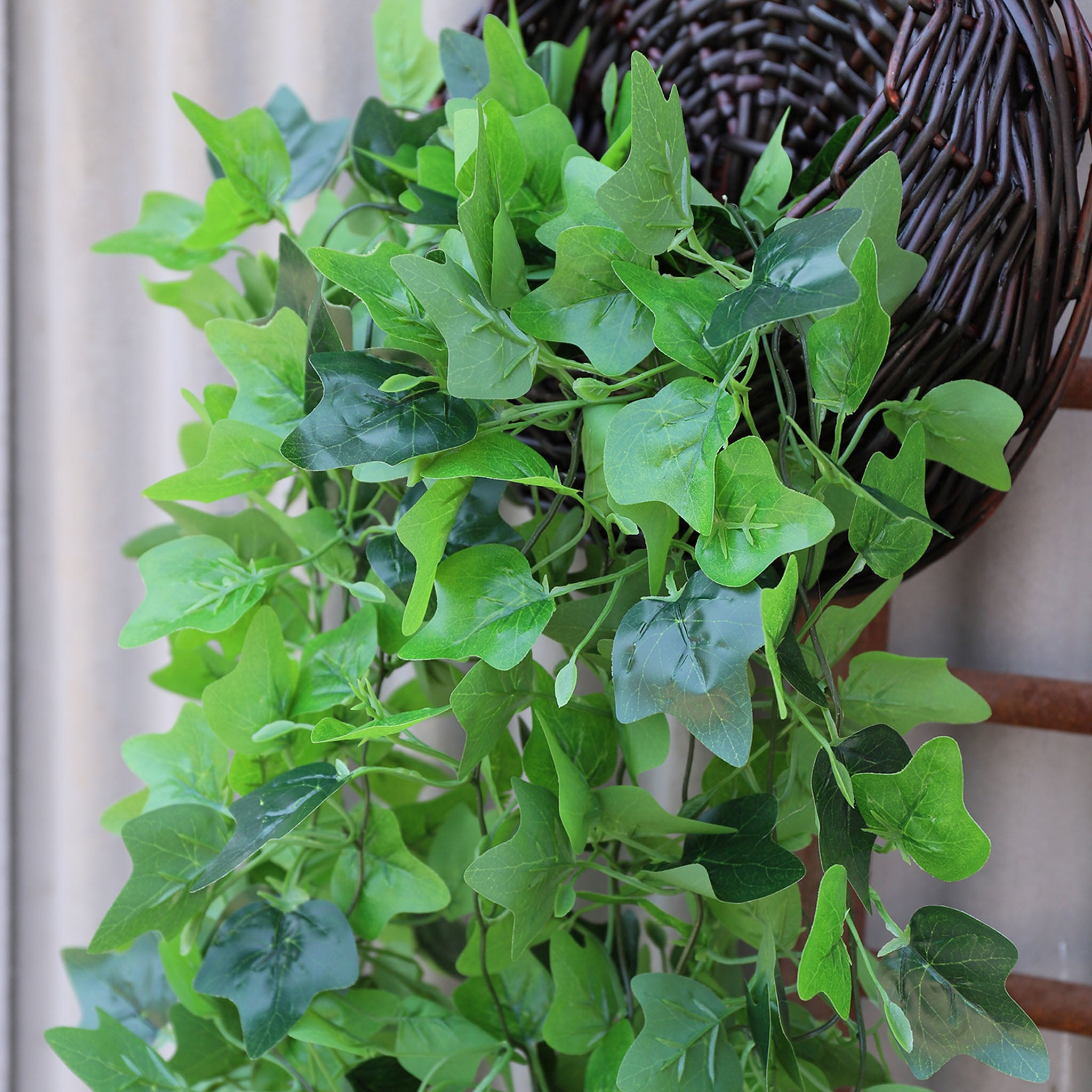 Fake Hanging Plant Vines Ivy Pothos Grape Leaf Vine