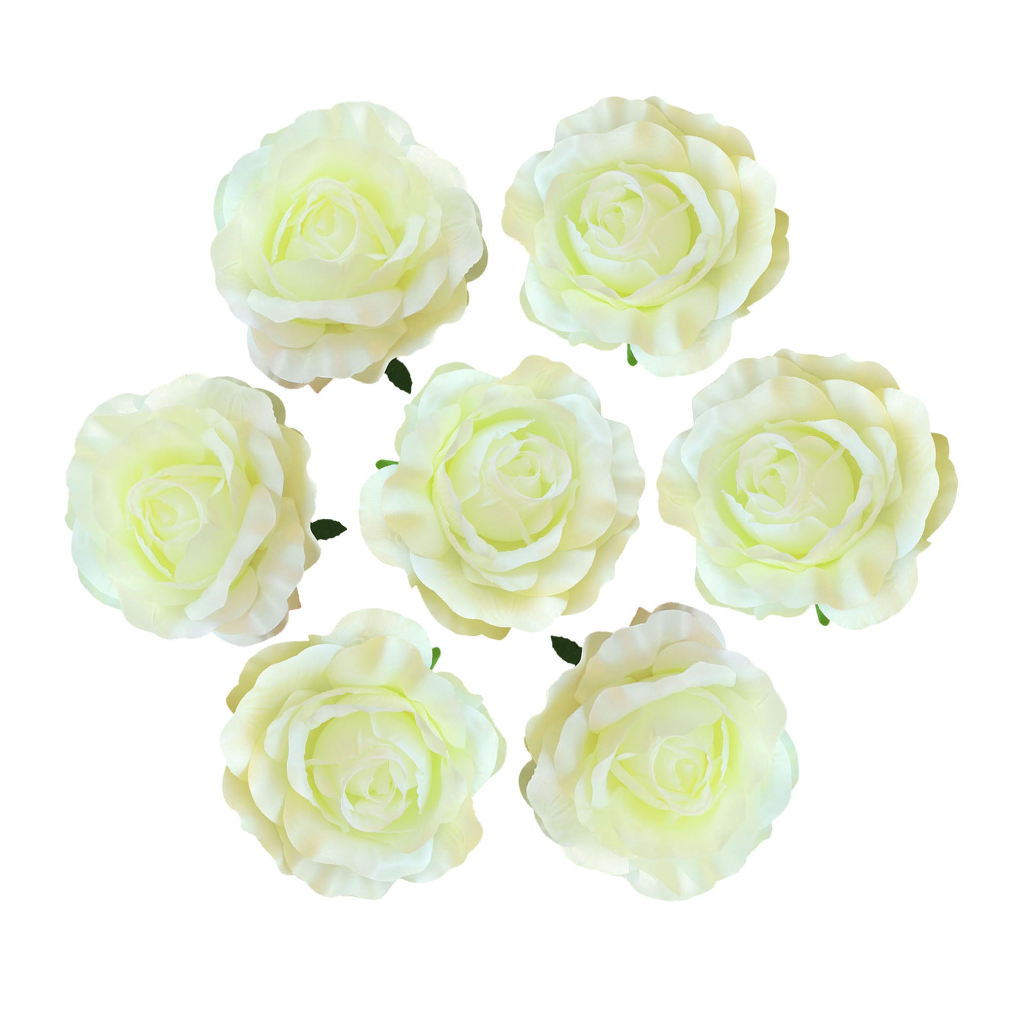 Extra Large Fake Silk Rose Heads 5 inches