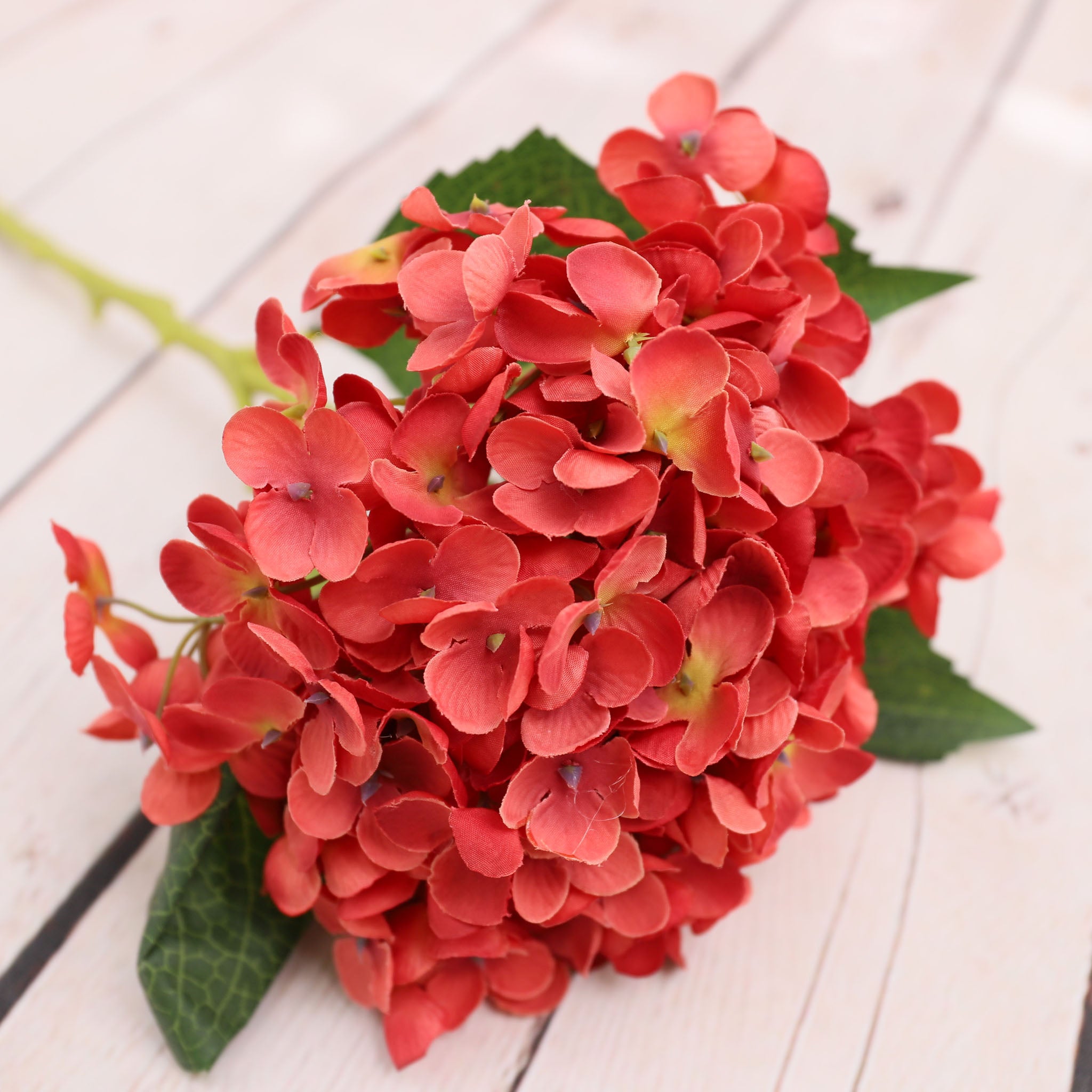 Artificial Hydrangea Silk Flowers for Wedding Arrangement