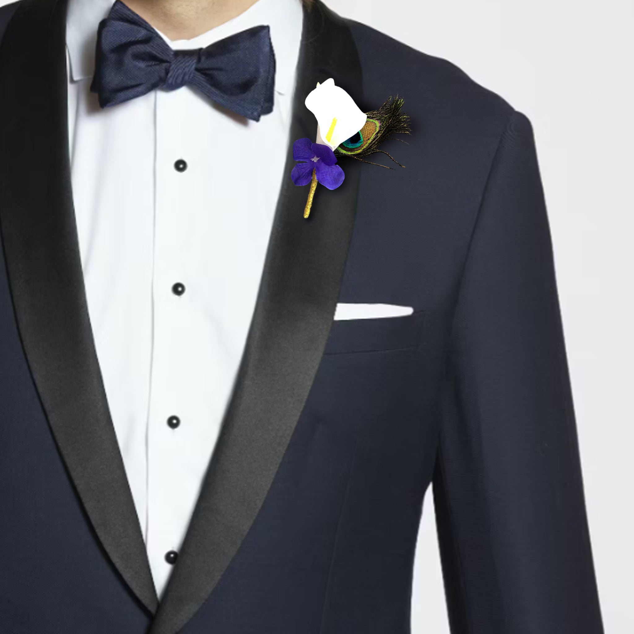 Prom Boutonnieres White Calla Lily Corsages and Boutonnieres