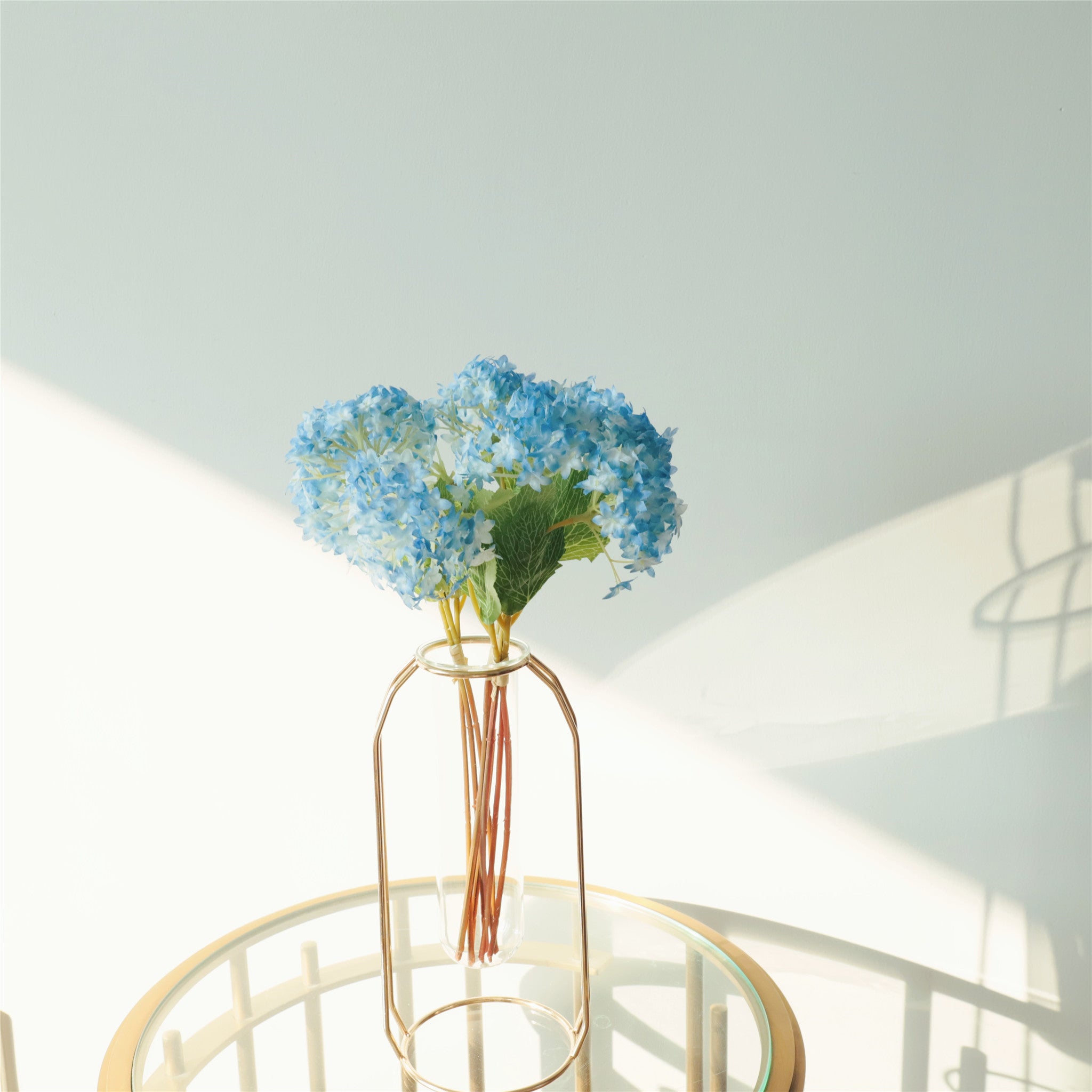 Faux Hydrangea Bundle Mini Hydrangeas Flowers