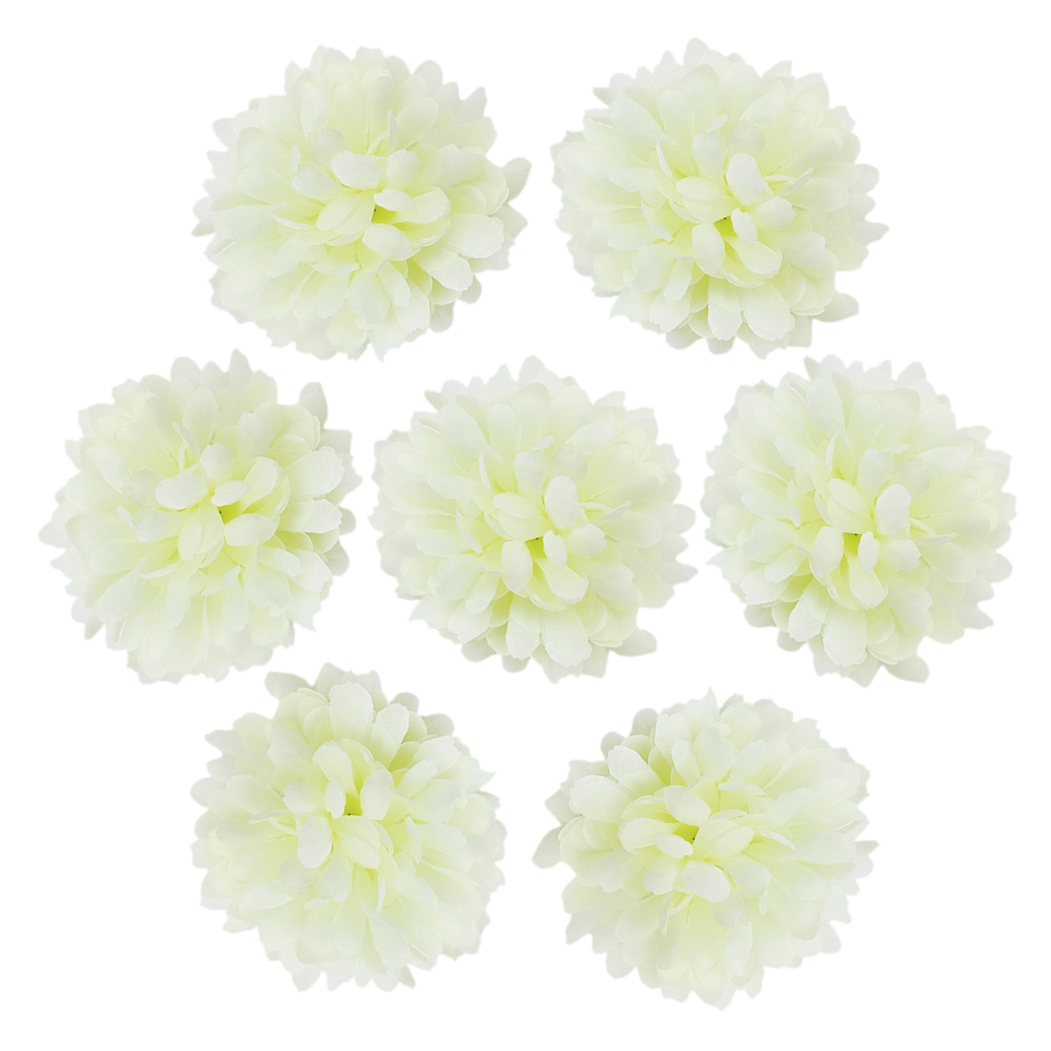 Silk Flowers Bulk Artificial Daisy Flower Heads Wholesale Bulk 100 pcs