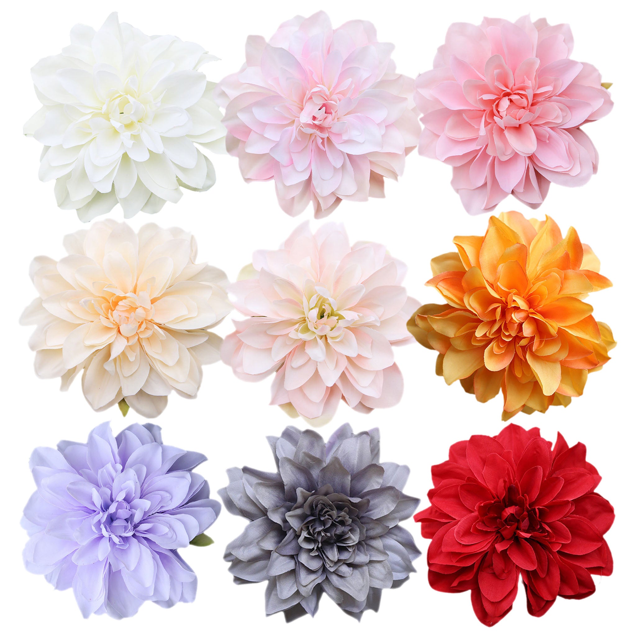 Artificial Silk Flower Large Dahlia