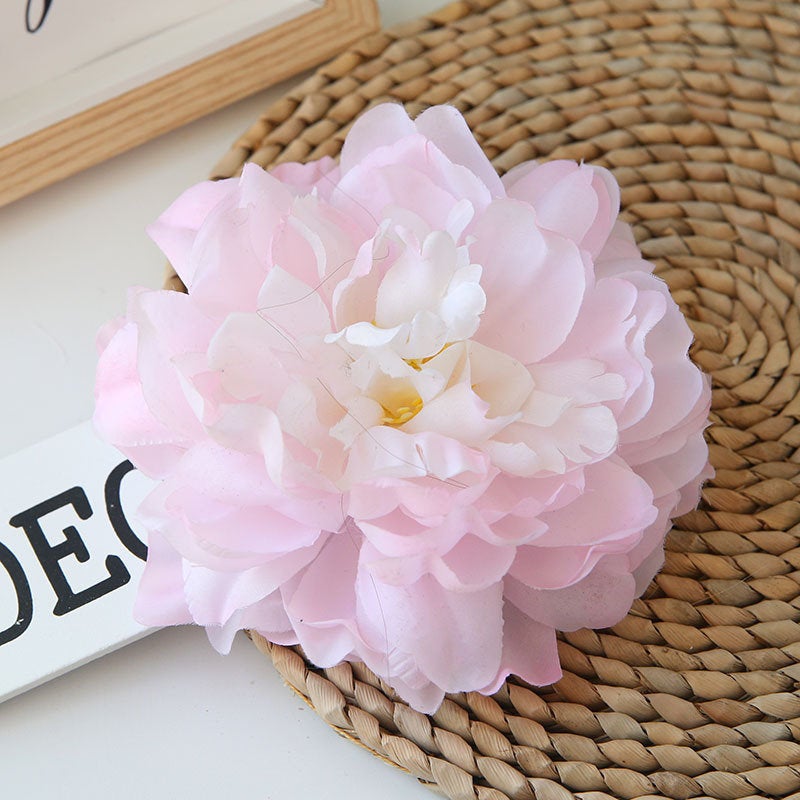 Silk Peony Flower Heads Artificial Peonies Large Flowers