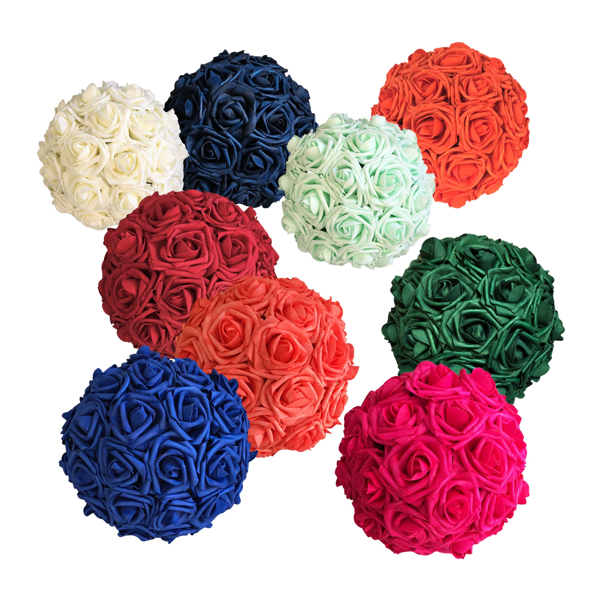 Artificial Flower Balls for Wedding Centerpieces