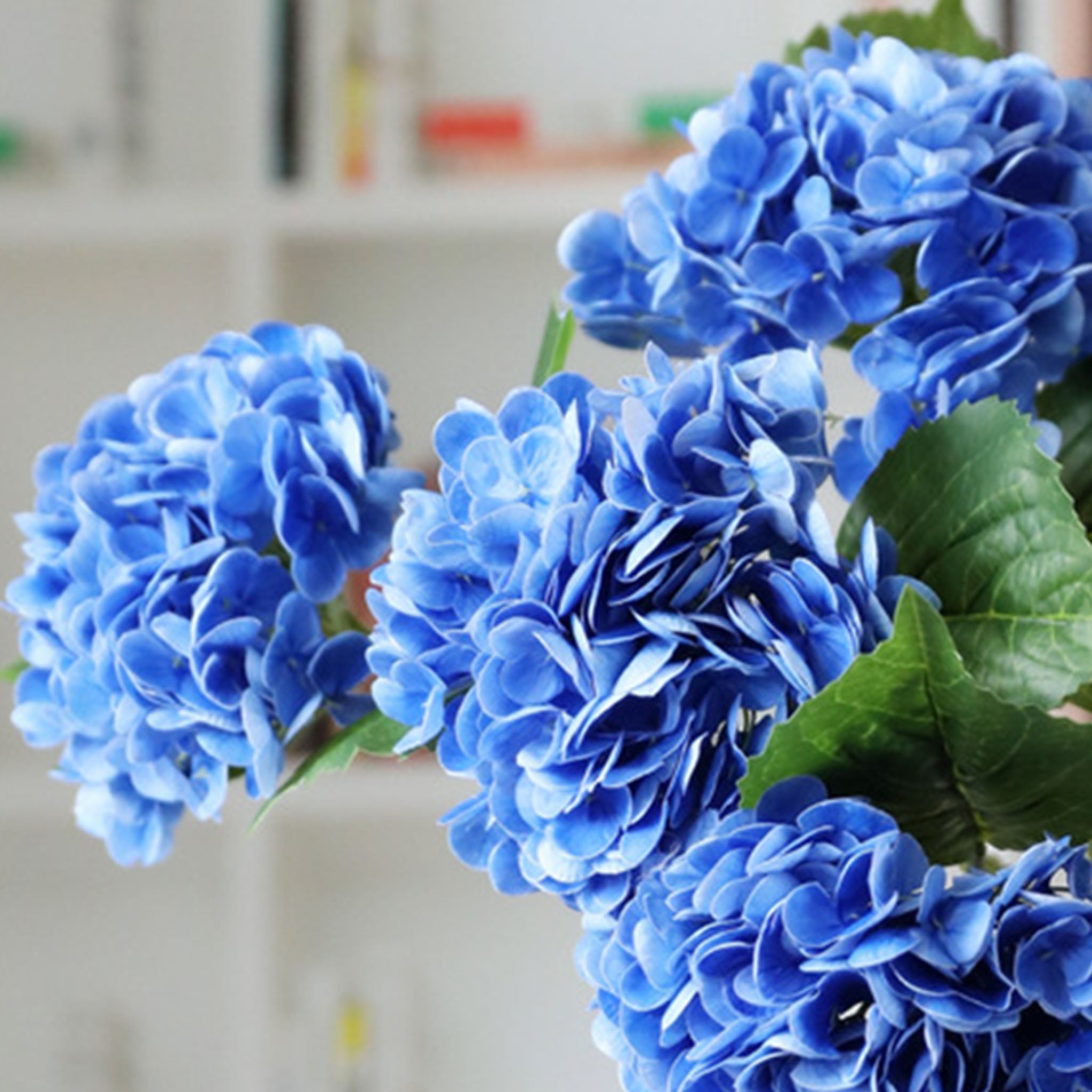 Fake Hydrangea Bushes Large Bloom Hydrangeas