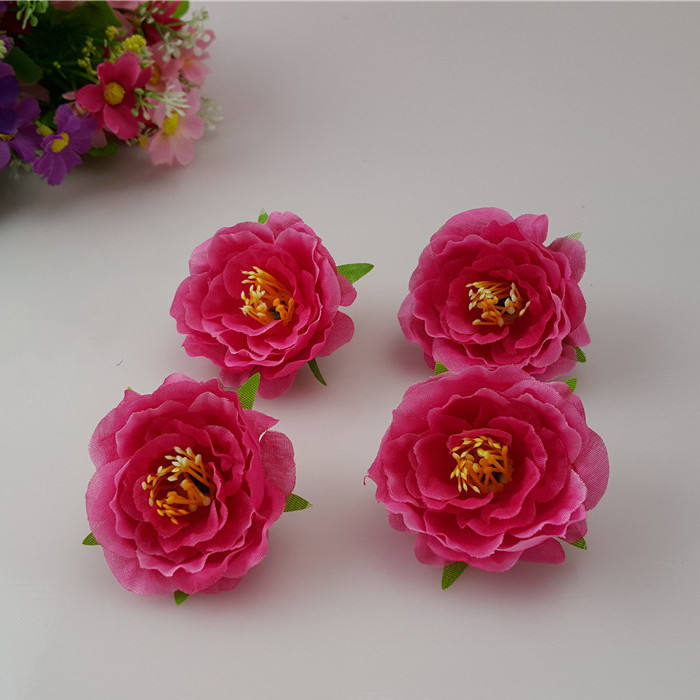 Small Silk Flowers 100 Bulk 2"