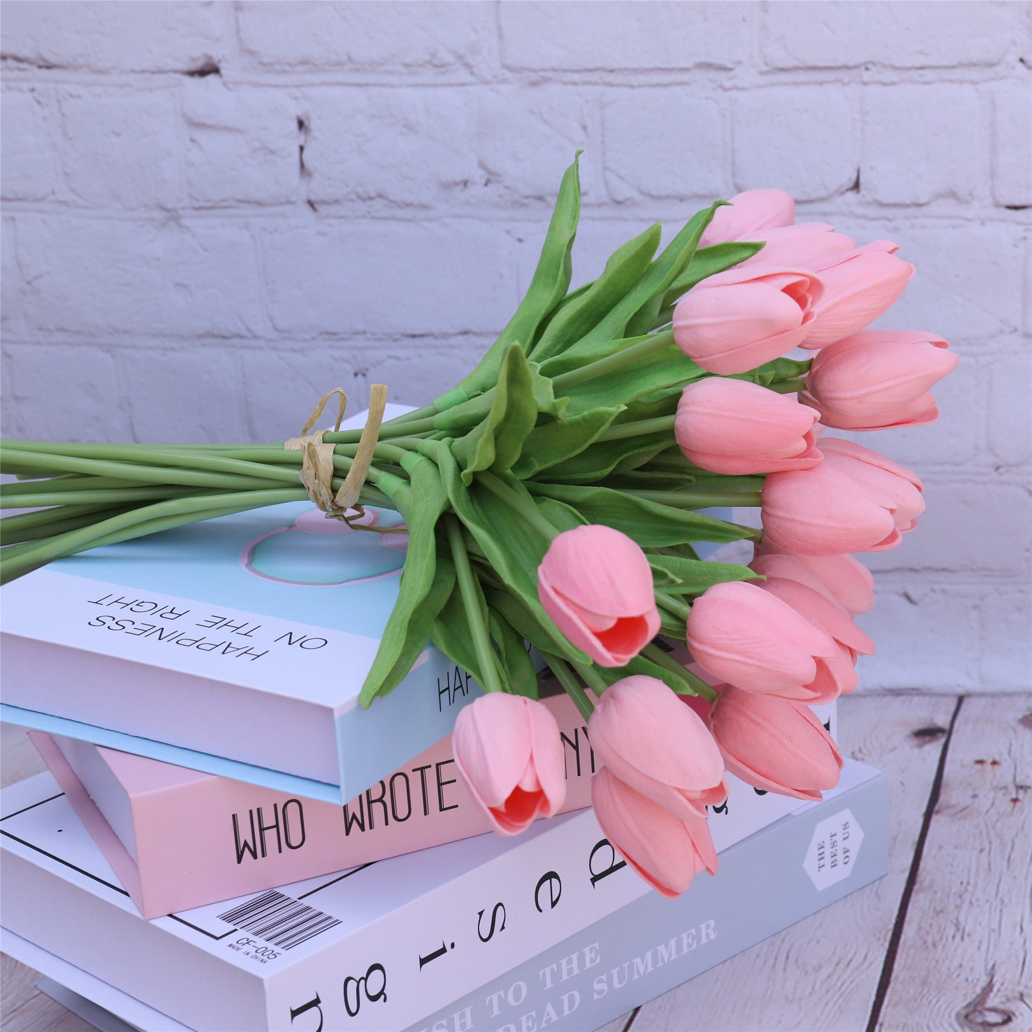 Fake Tulips Bouquet Real Touch Tulips