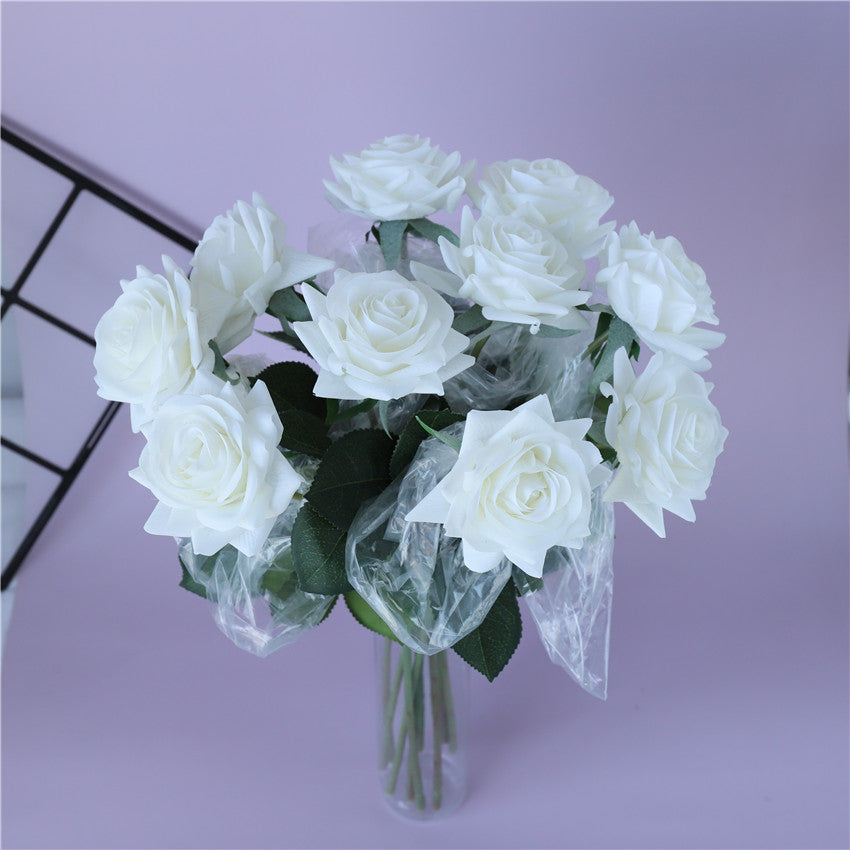 Real Touch Flowers Realistic Roses 20pcs