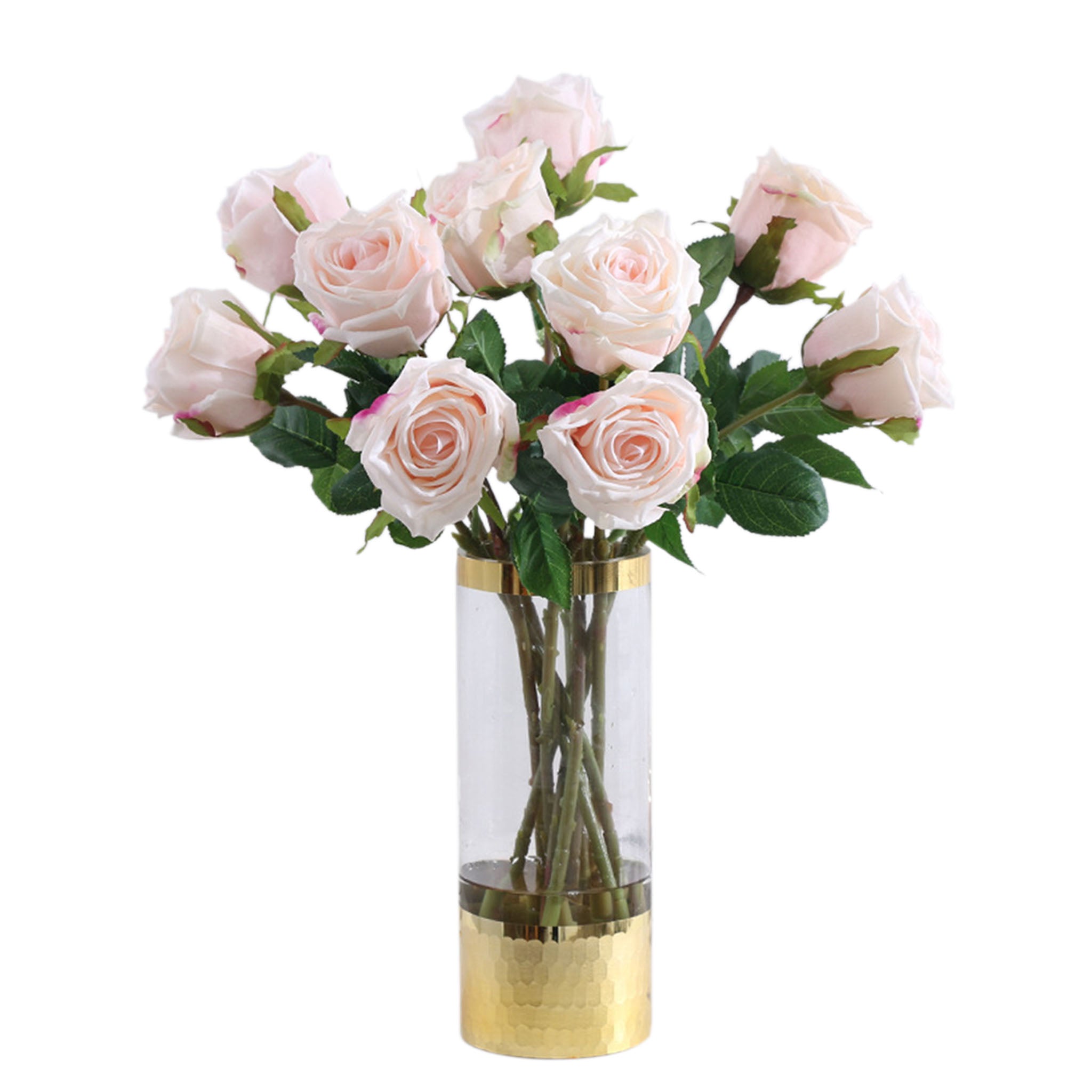 Real Touch Roses Artificial Flowers 17"