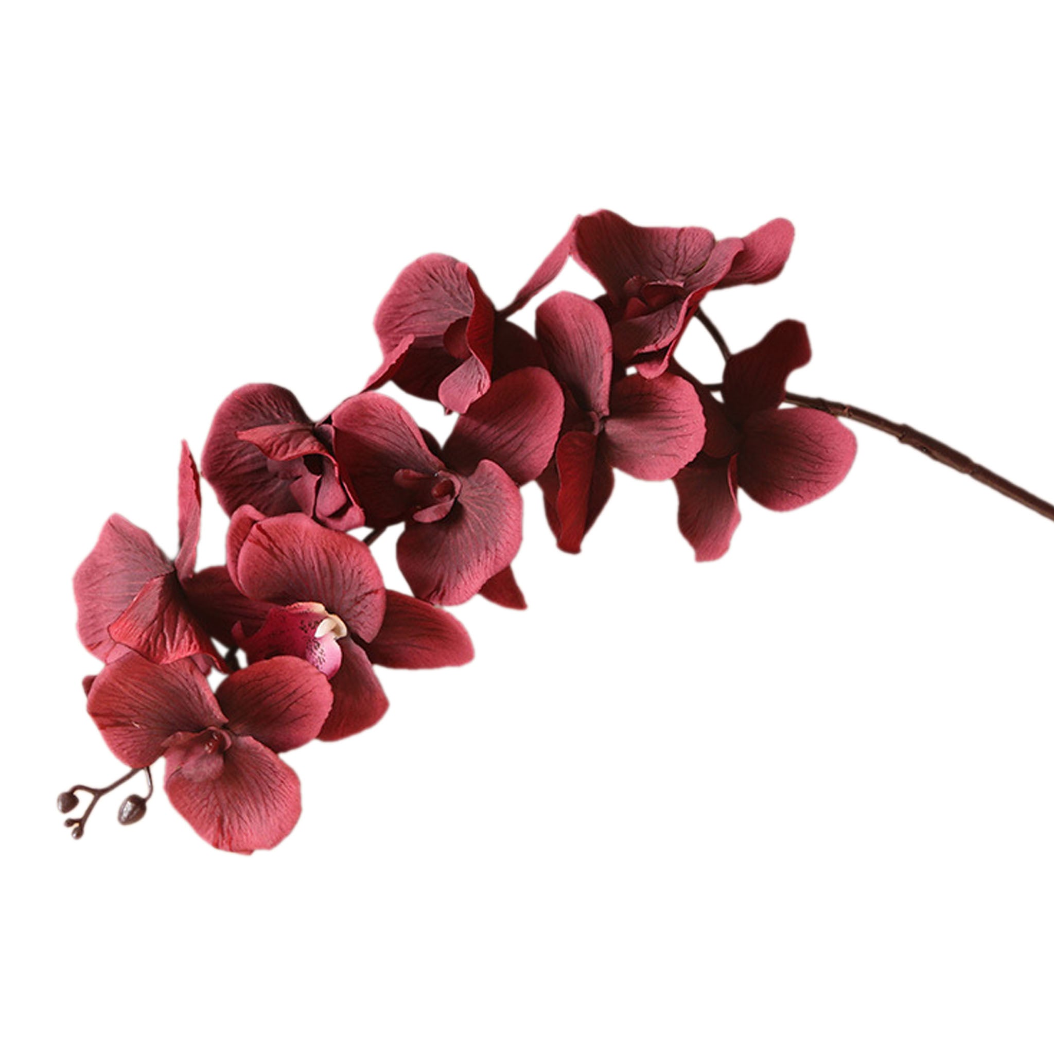 Silk Orchid Artificial Flowers Realistic Phalaenopsis