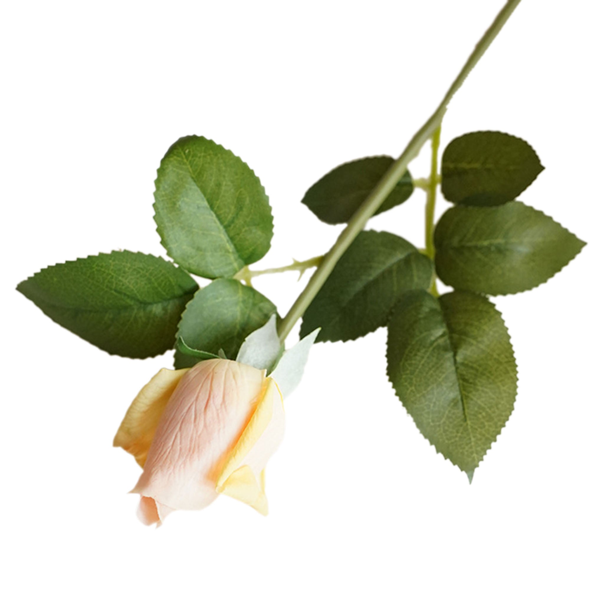 Real Touch Flowers Silk Rosebud Faux Flower
