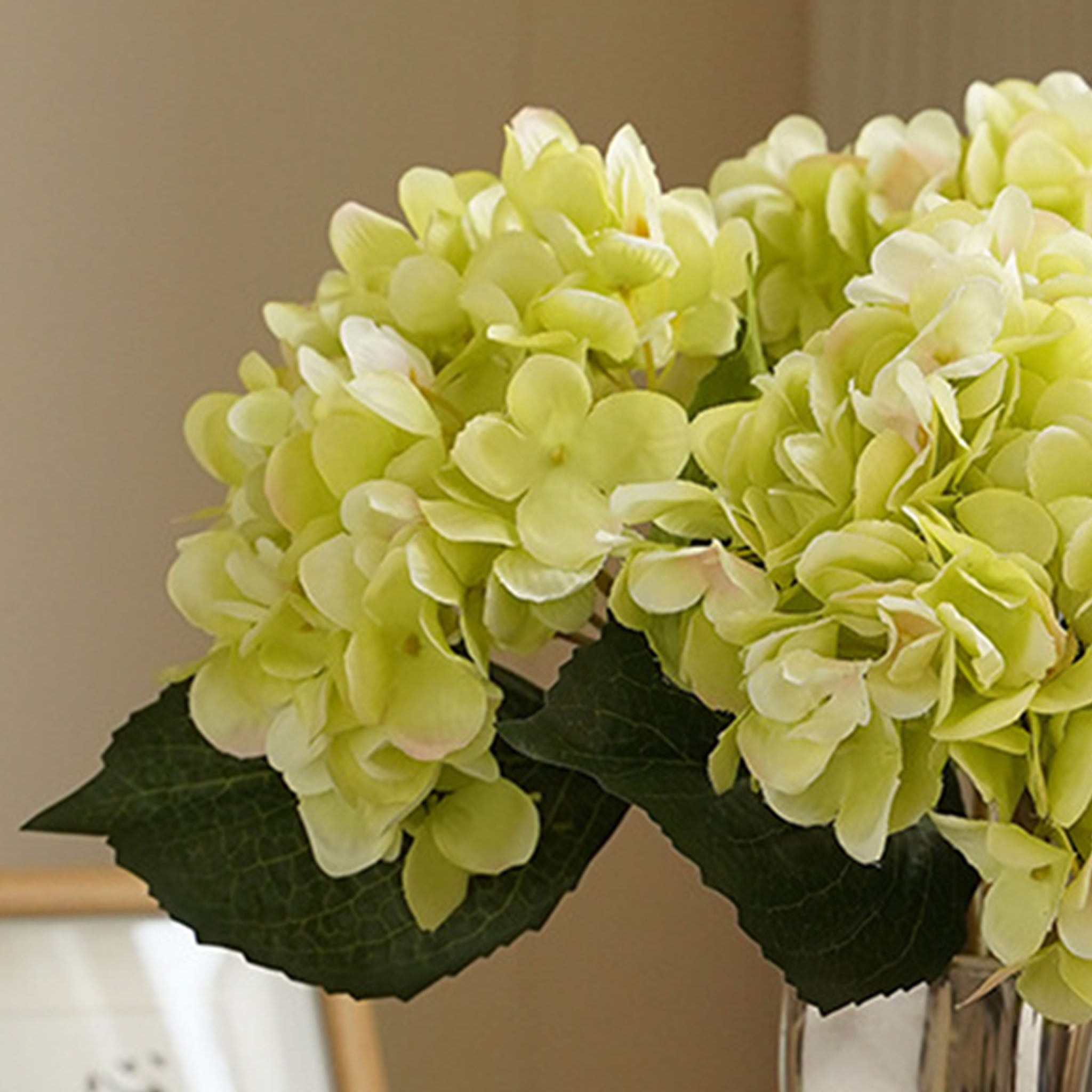 Artificial Hydrangea Bush for Flower Arrangement