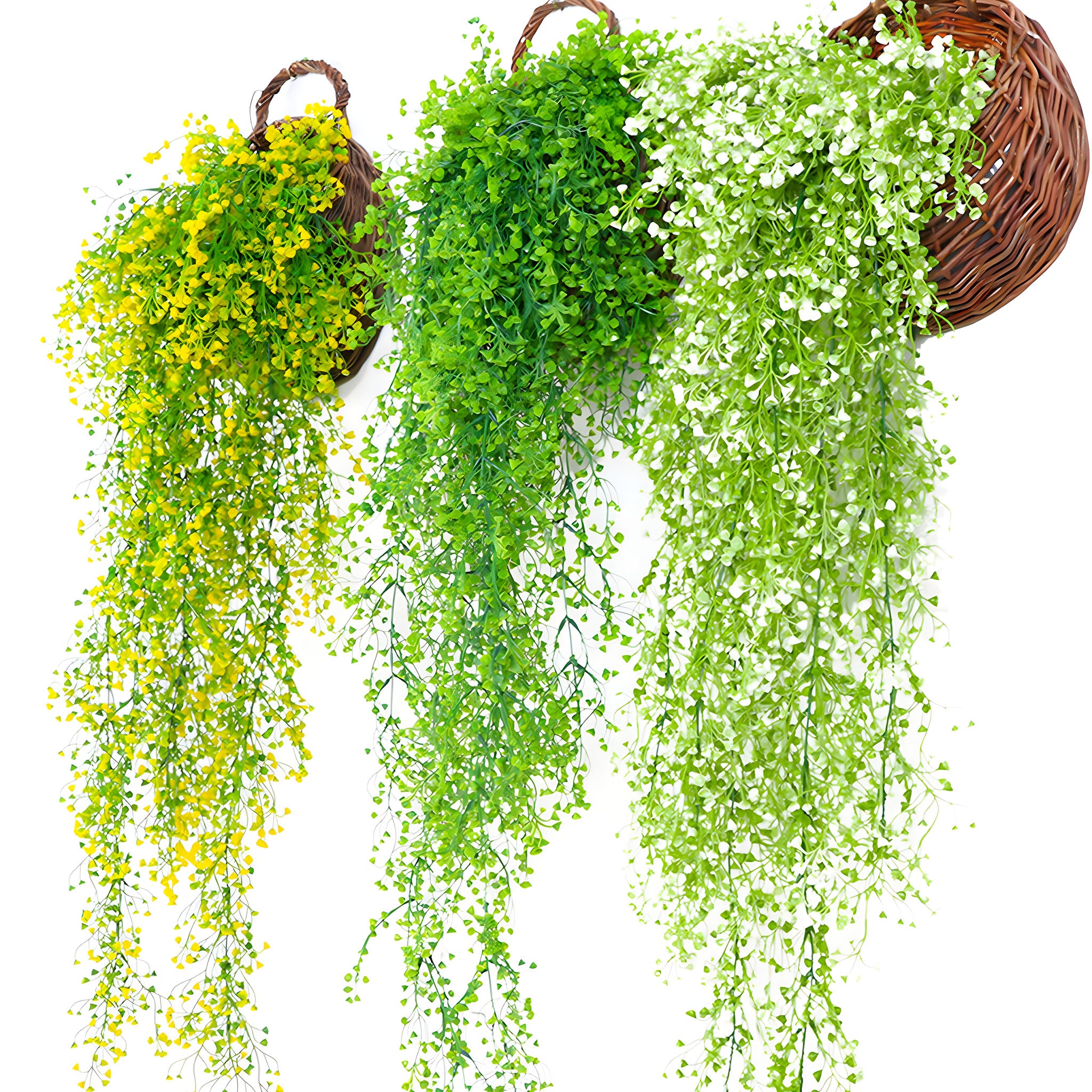 Faux Hanging Plants UV Protected Fake Greenery Vines