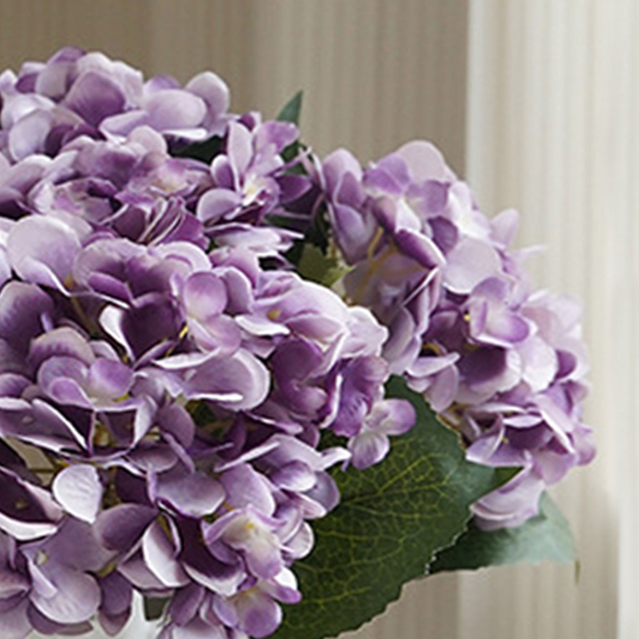 Artificial Hydrangea Bush for Flower Arrangement