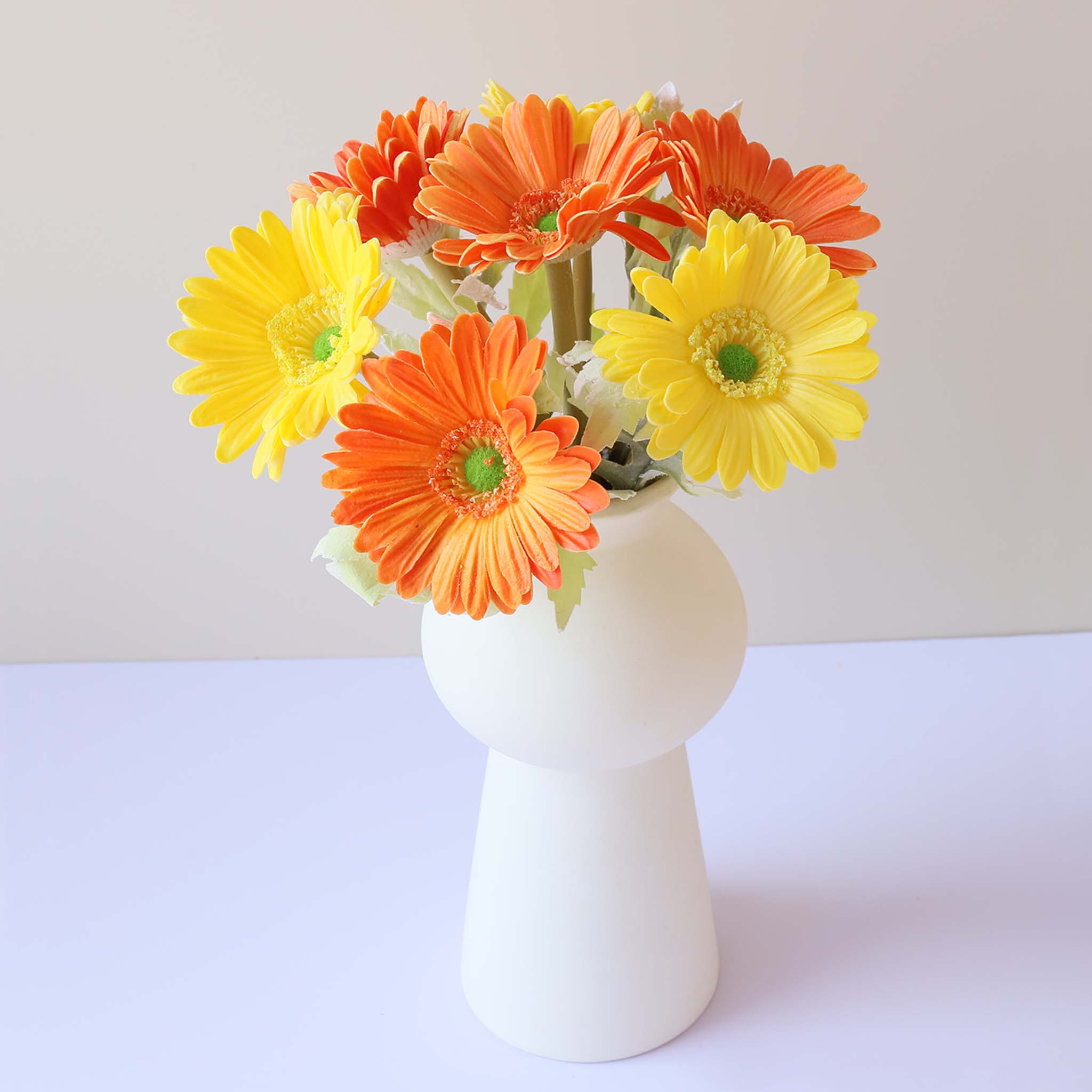 Artificial Gerbera Daisy Bouquet Real Touch Flowers for Wedding Bouquets
