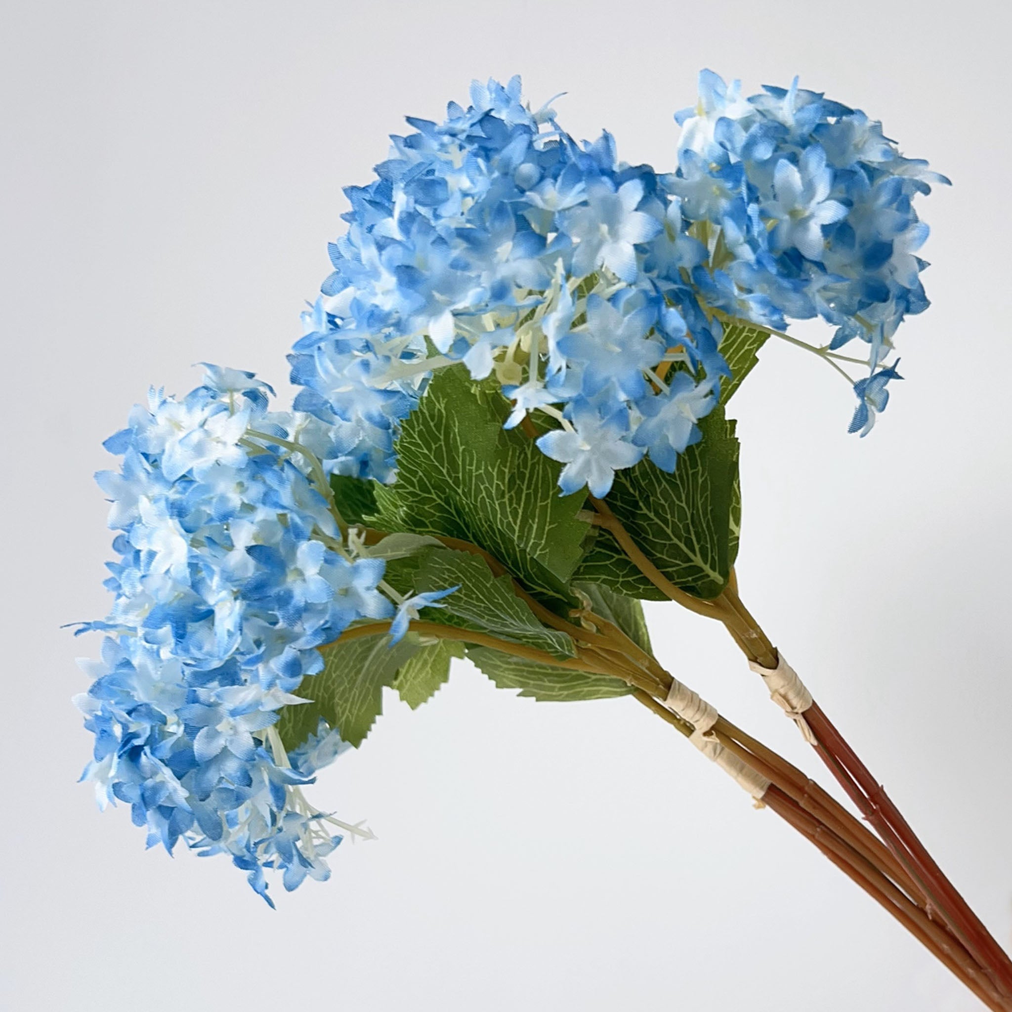 Faux Hydrangea Bundle Mini Hydrangeas Flowers