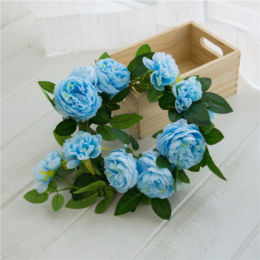 Hanging Flower Vines Silk Peony Flower Garland