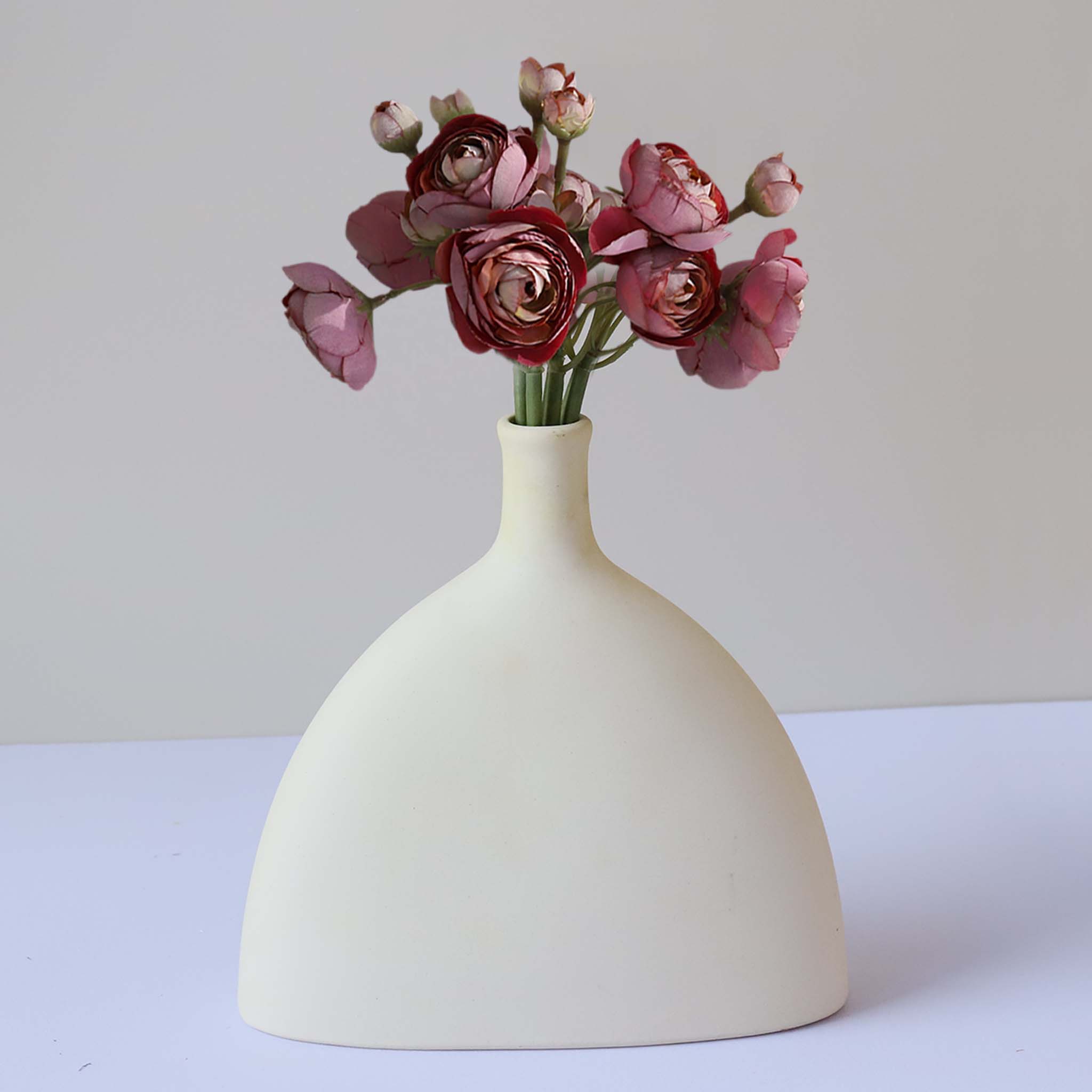 Small Peony Silk Ranunculus Flower Bundle
