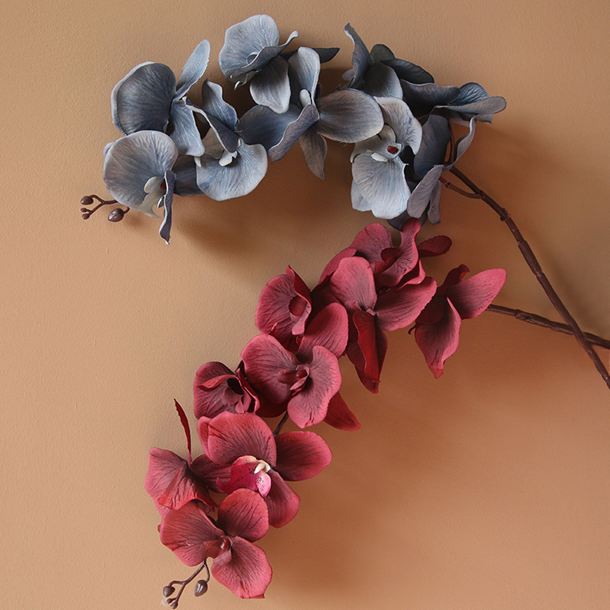 Silk Orchid Artificial Flowers Realistic Phalaenopsis