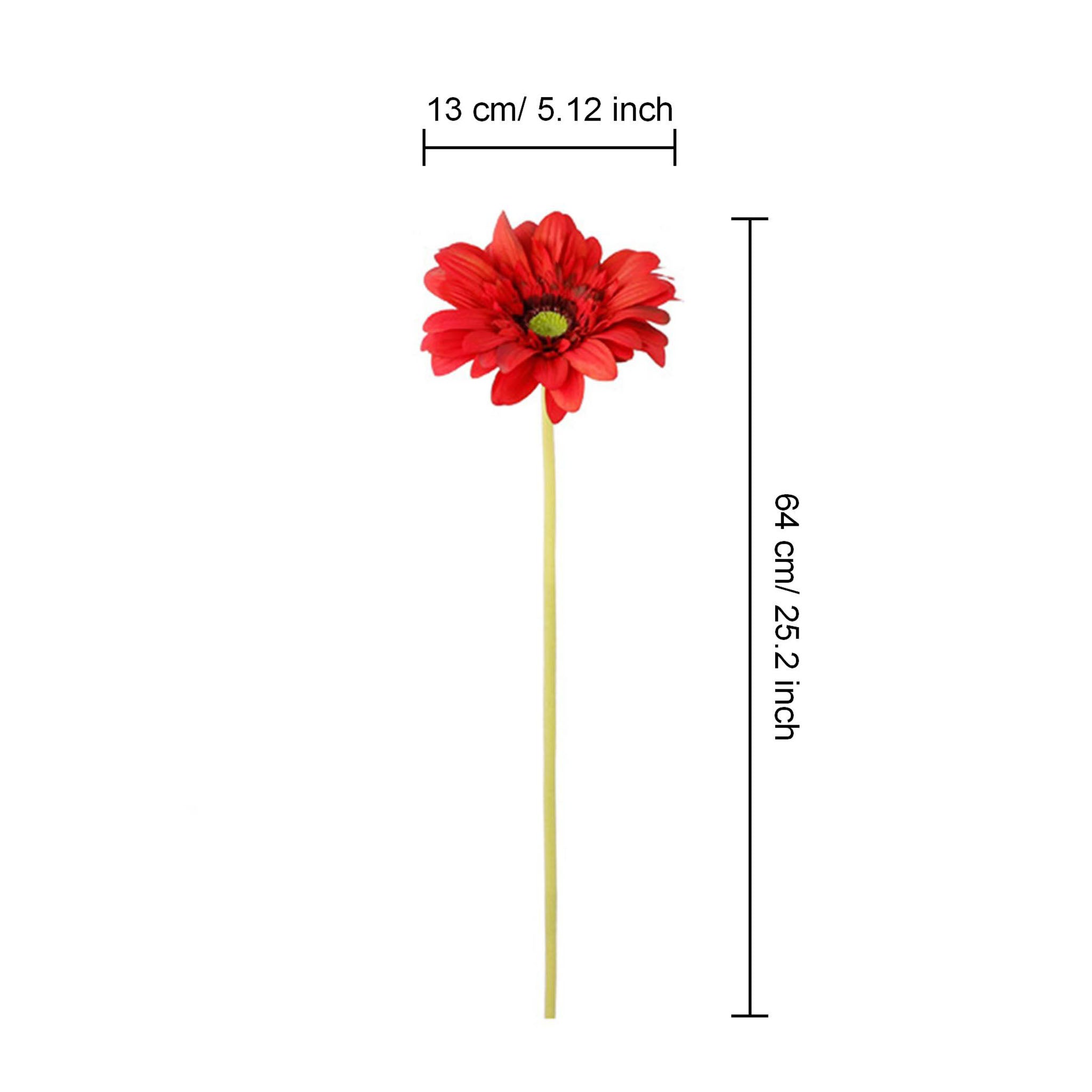 Realistic Gerbera Daisy Artificial Flowers