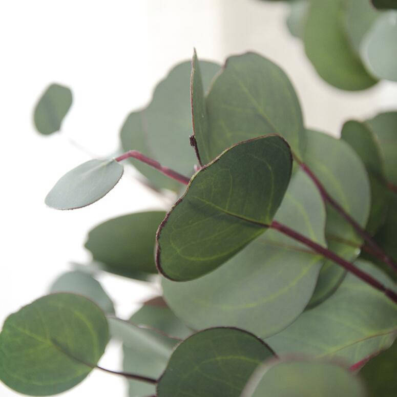 Silver Dollar Eucalyptus Tall Artificial Greenery Plants for Christmas Decorations