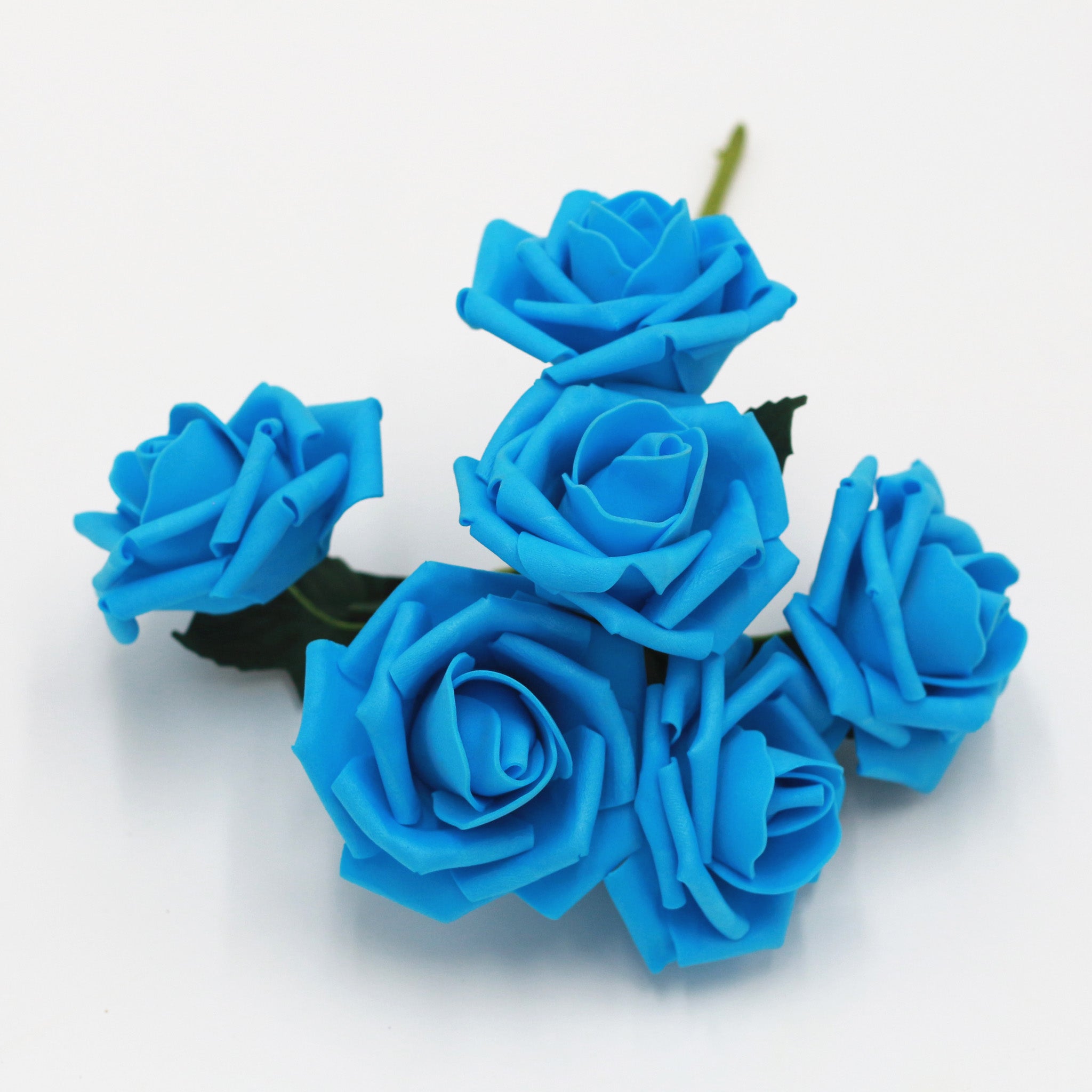 Turquoise Wedding Flowers Artificial Malibu Roses