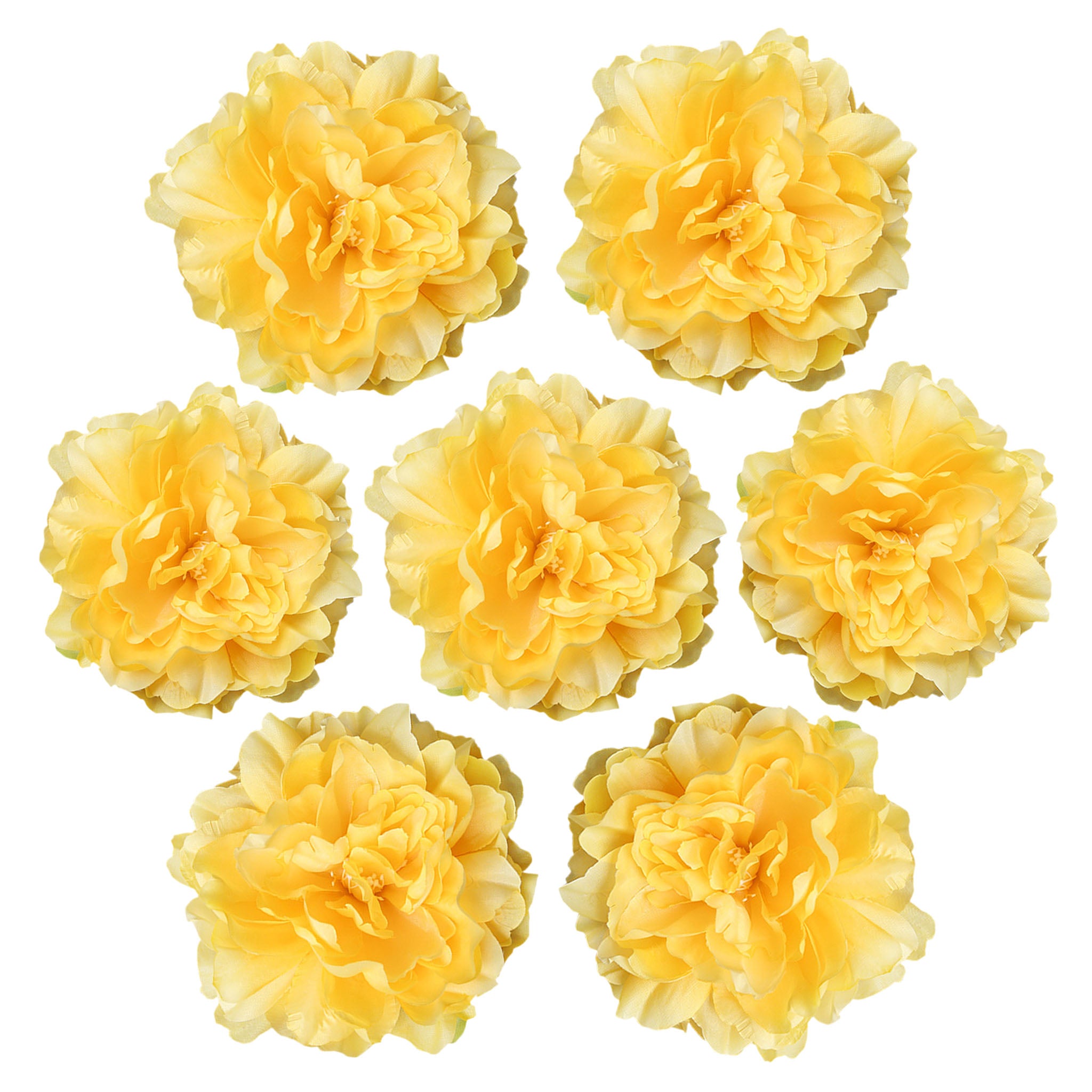 Silk Peony Flower Heads Artificial Peonies Large Flowers