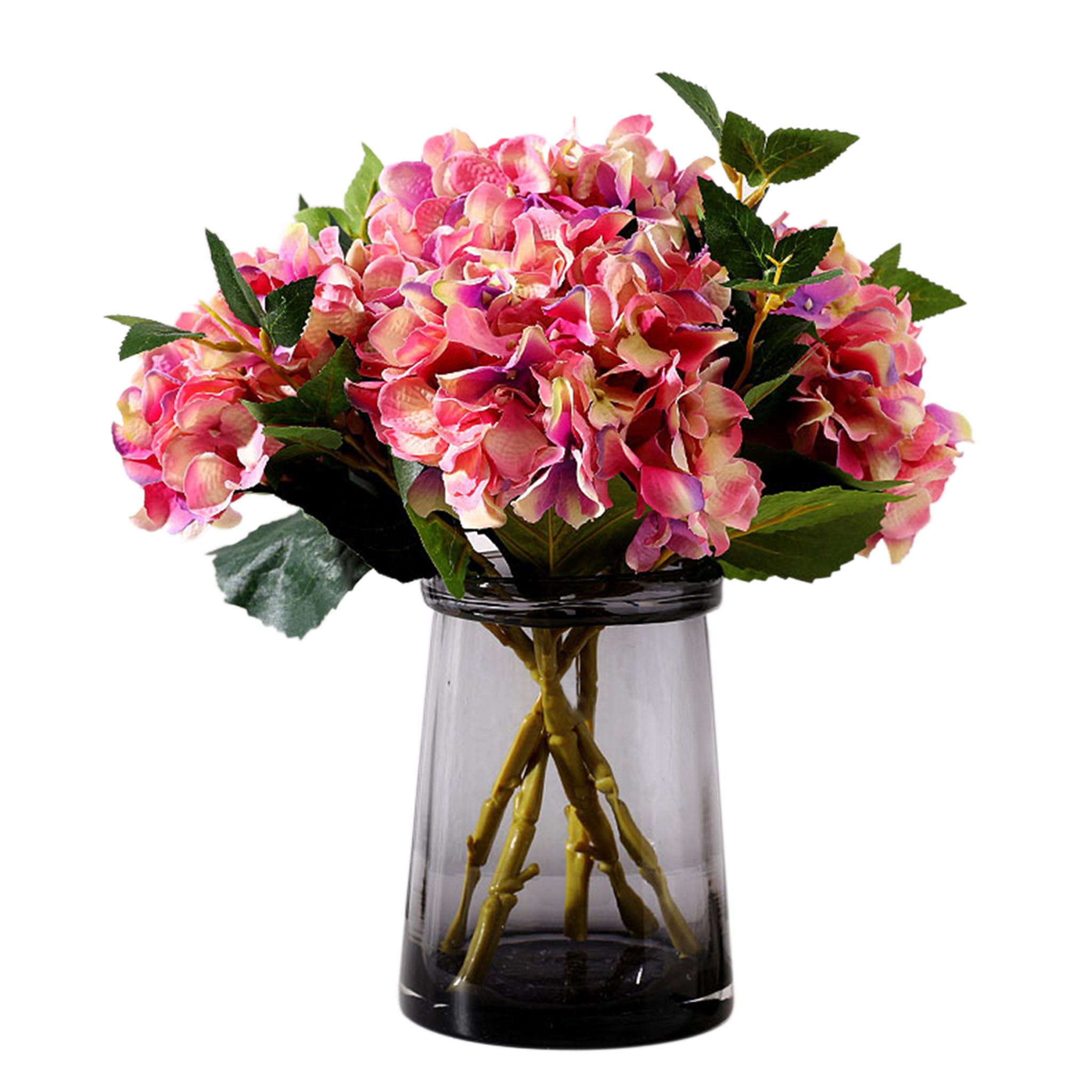 Artificial Hydrangea Flowers Tall 17 inch