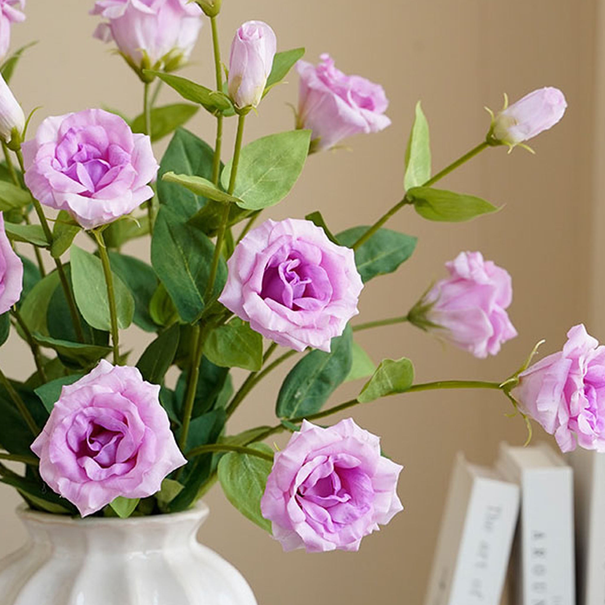 Real Touch Lisianthus Artificial Flowers 28"