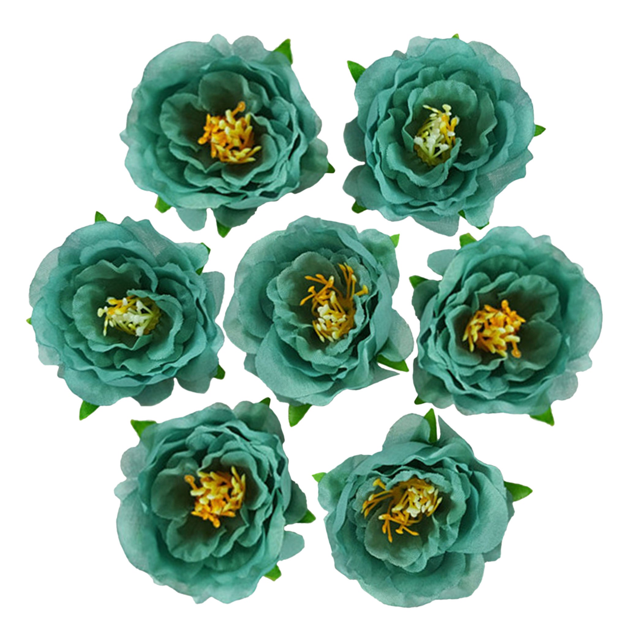 Small Silk Flowers 100 Bulk 2"