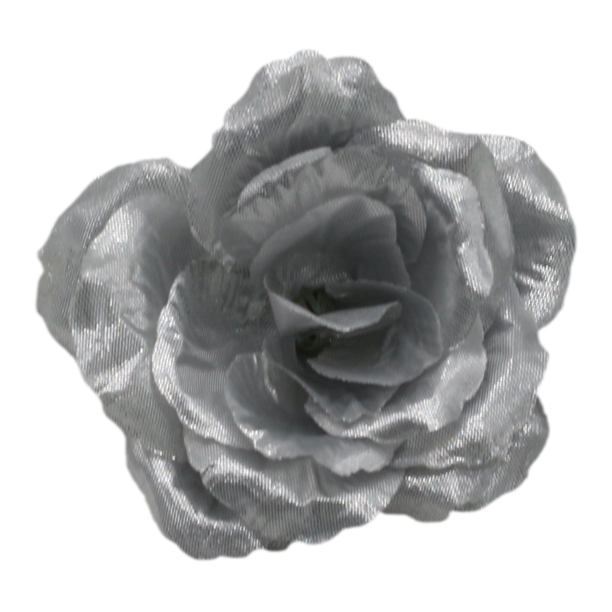 Silk Flower Heads 100 Bulk Wholesale Artificial Flowers 4 inches Roses 20 Colors
