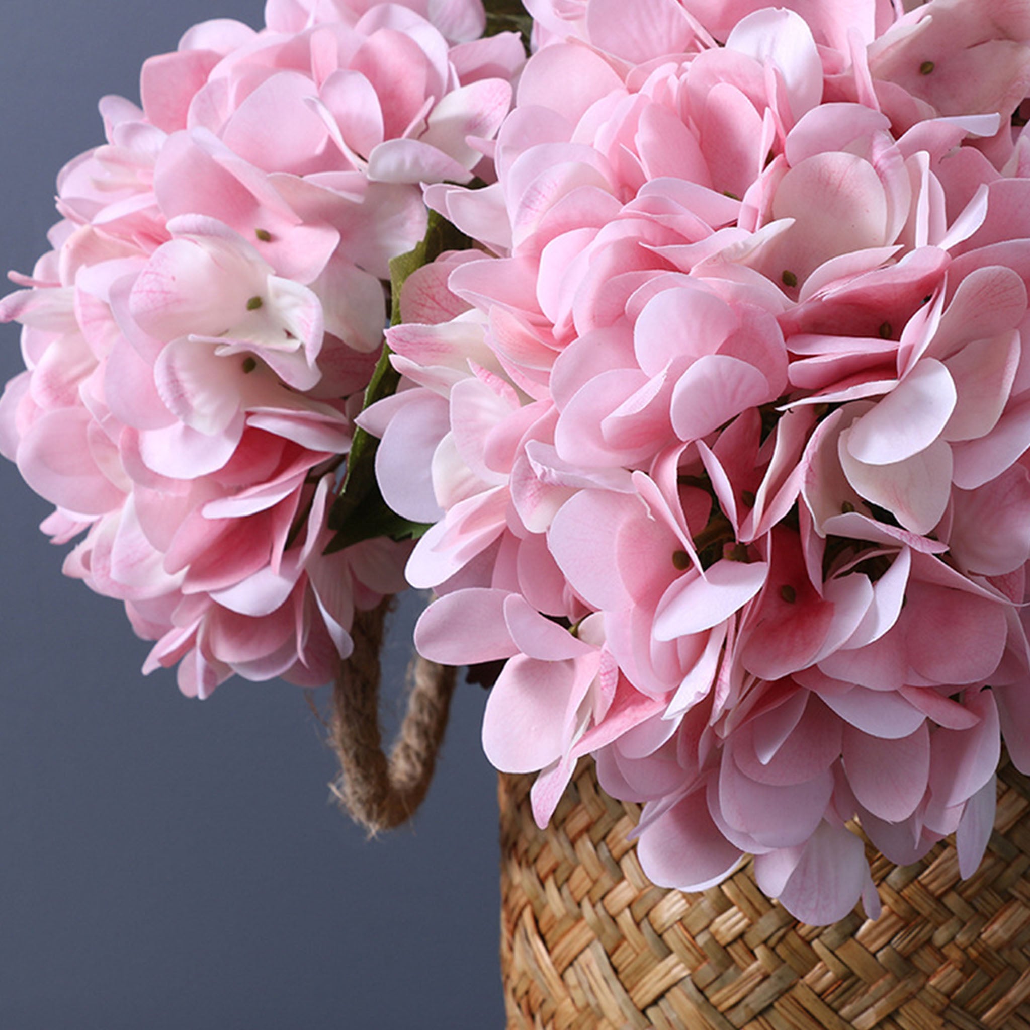 Artificial Hydrangeas Real Touch Hydrangea Flowers