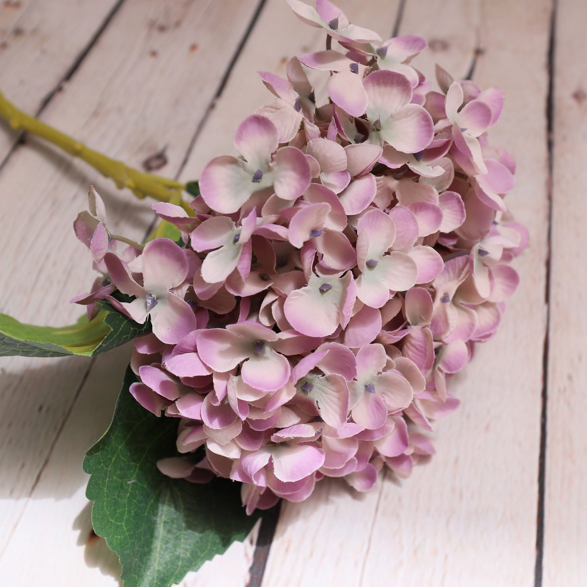 Artificial Hydrangea Silk Flowers for Wedding Arrangement
