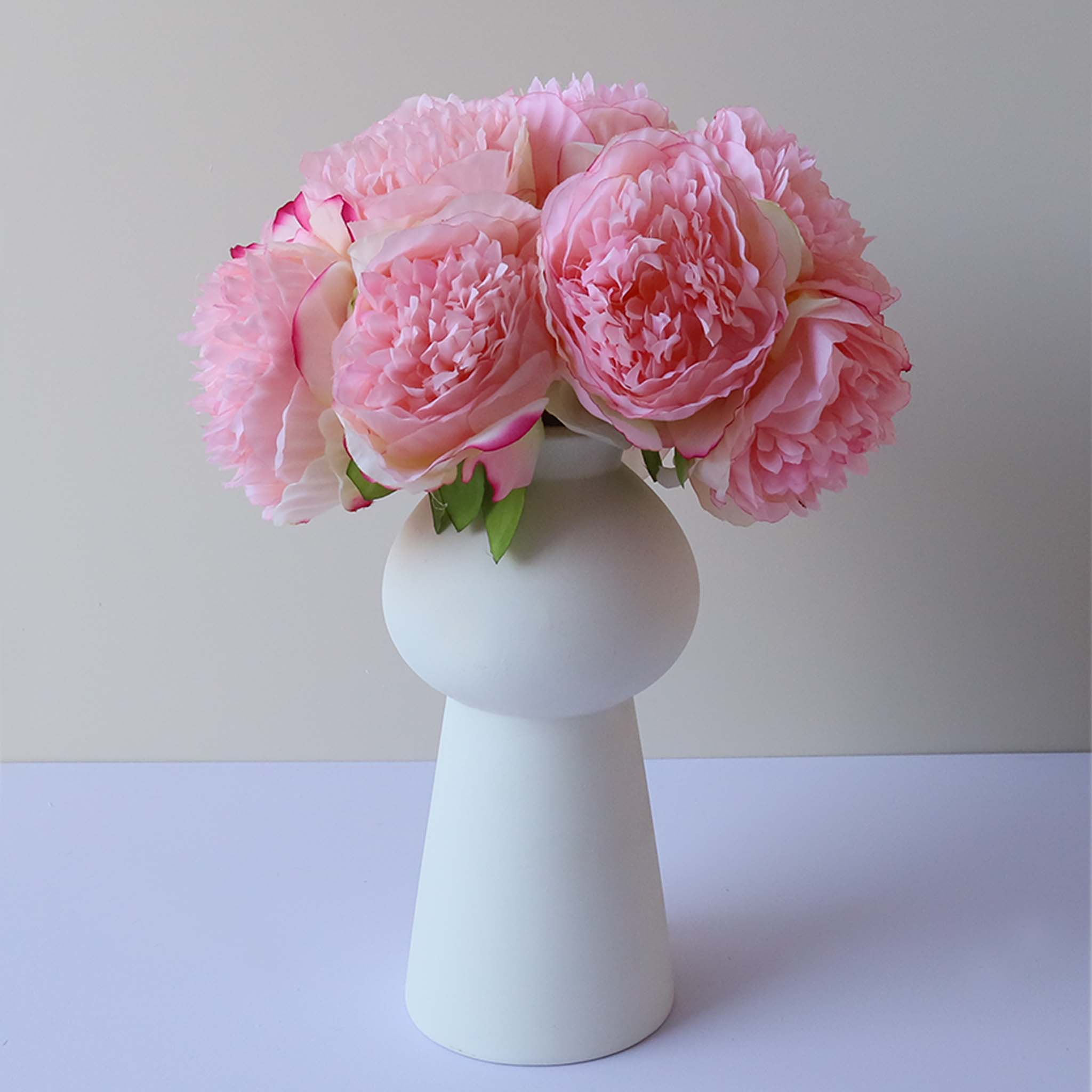 Silk Peony Bouquet Wedding Decoration Fake Flower Arrangement