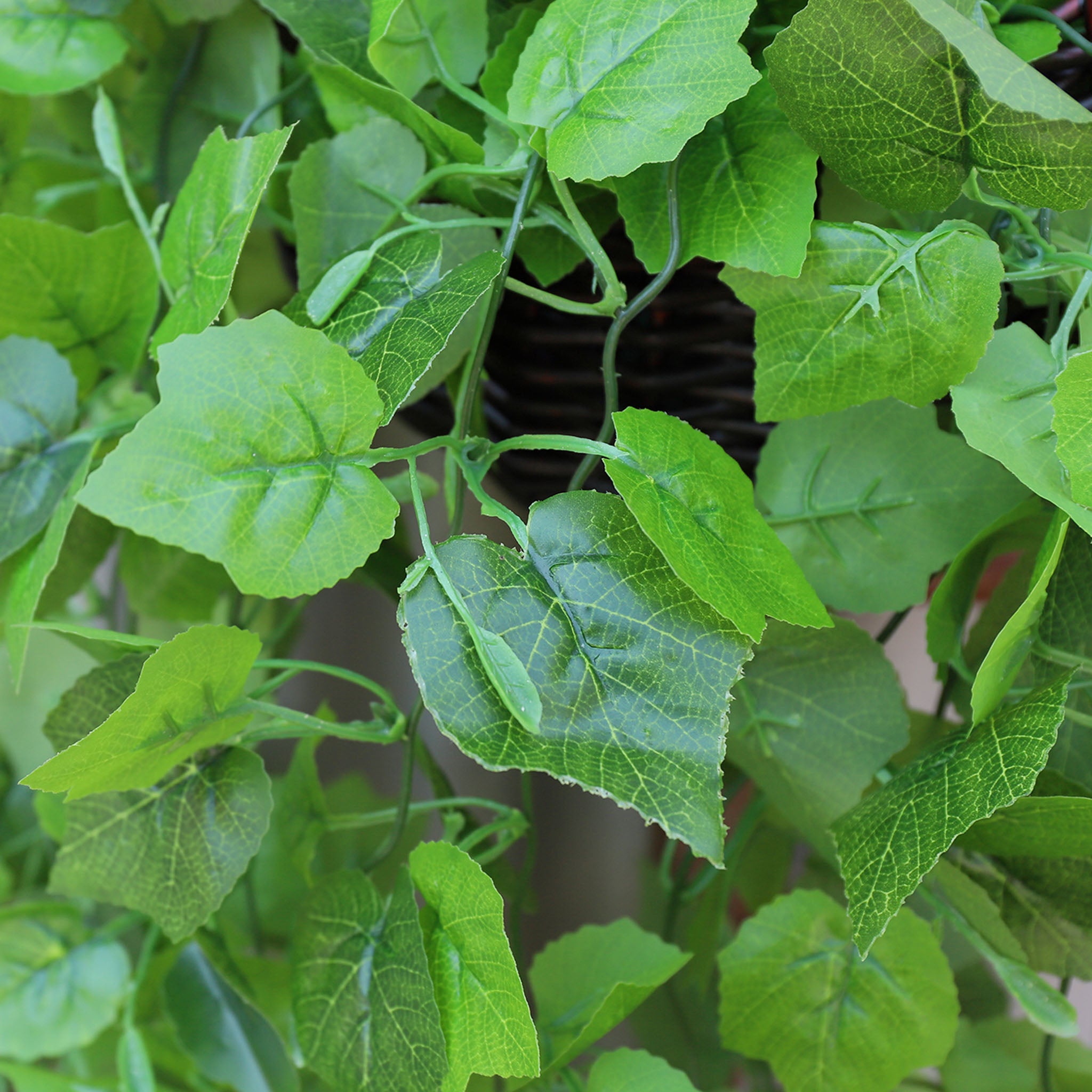 Fake Hanging Plant Vines Ivy Pothos Grape Leaf Vine