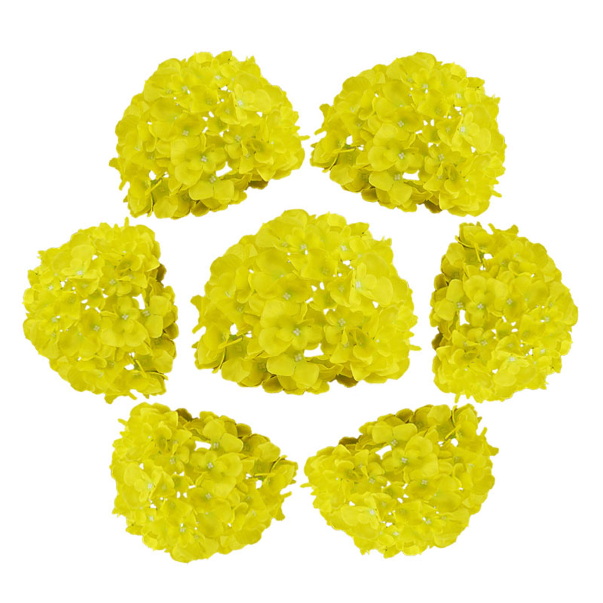 Large Silk Hydrangea Flower Heads 14 Colors