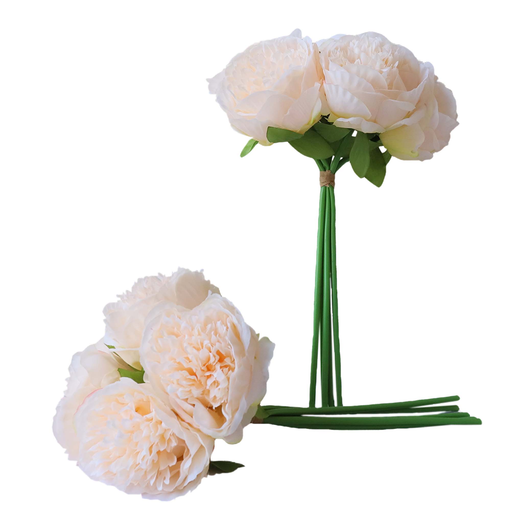 Silk Peony Bouquet Wedding Decoration Fake Flower Arrangement