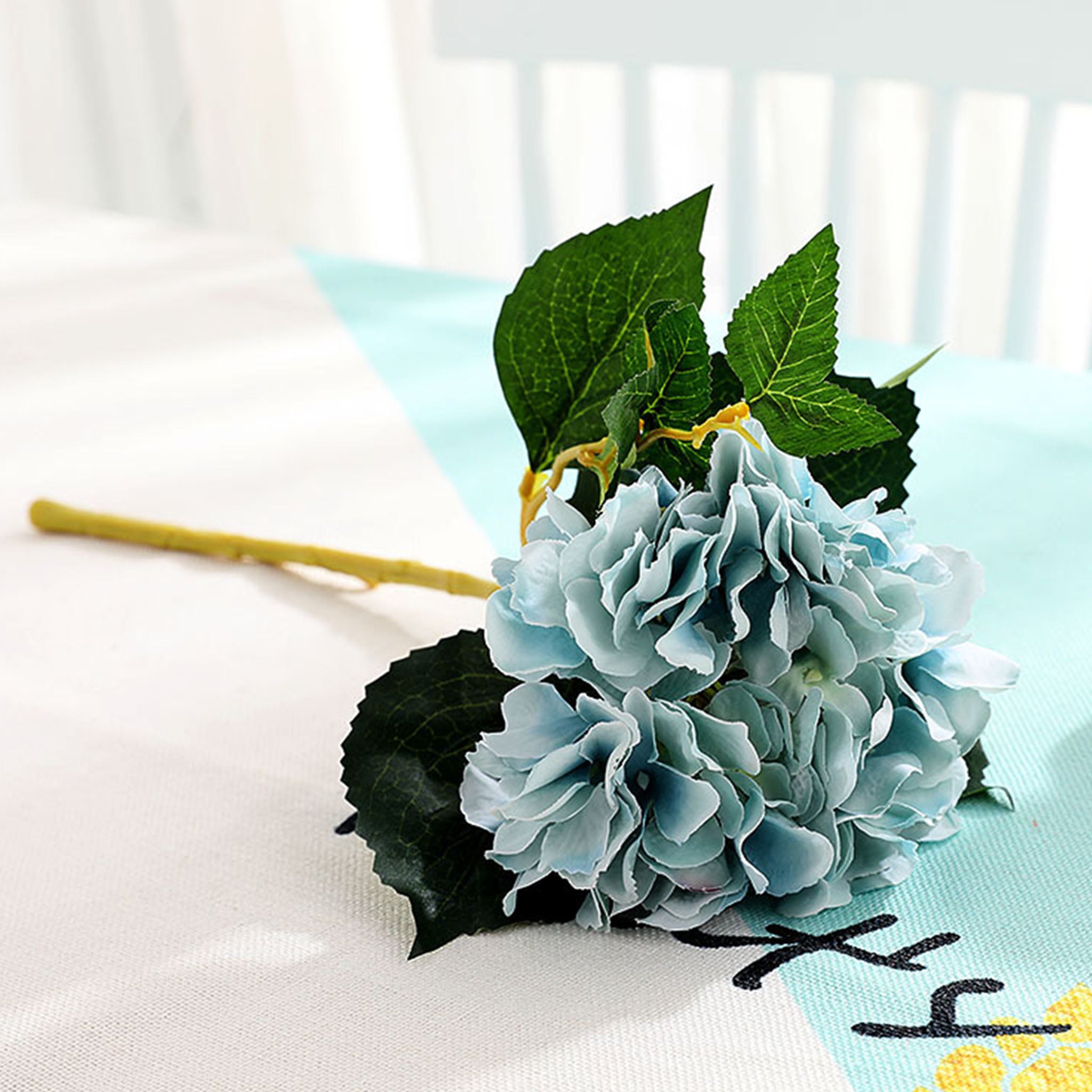 Artificial Hydrangea Flowers Tall 17 inch