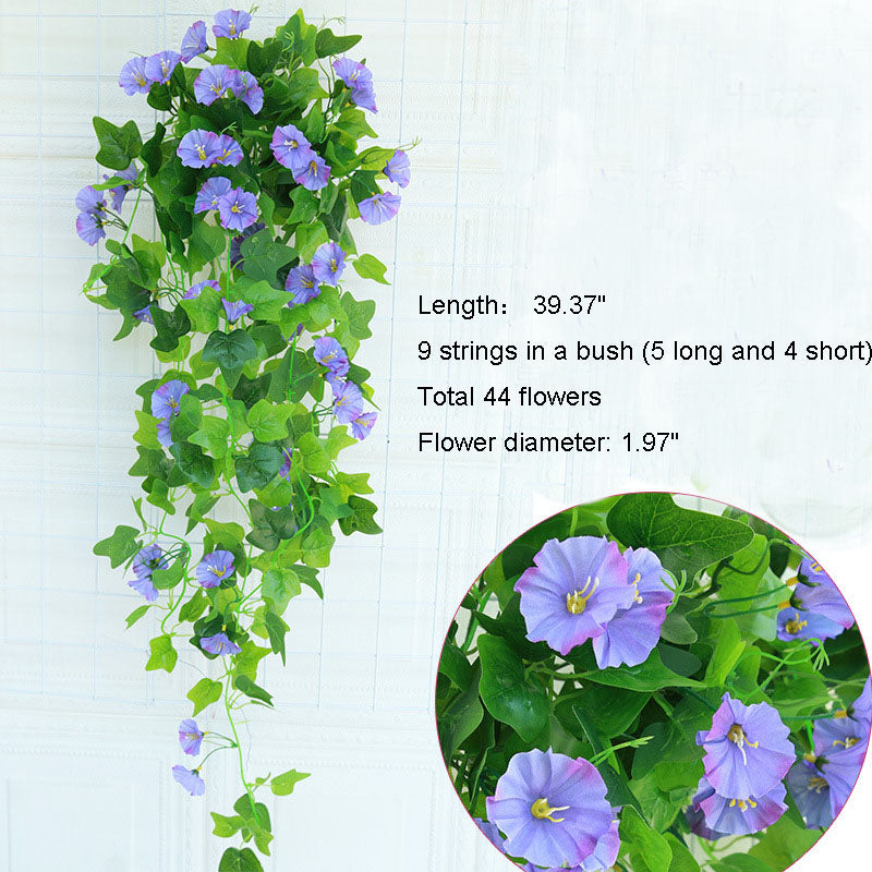 Artificial Ivy Morning Glory Hanging Flower Vines