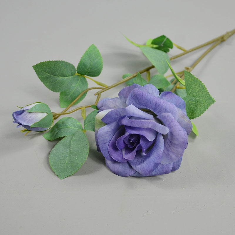 Realistic Spray Roses Artificial Flowers 26"