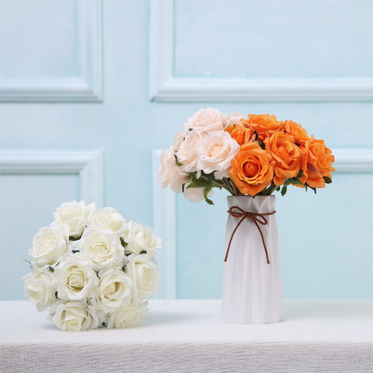 Wedding Bouquet Flowers Silk Rose Bouquet for Bridesmaid