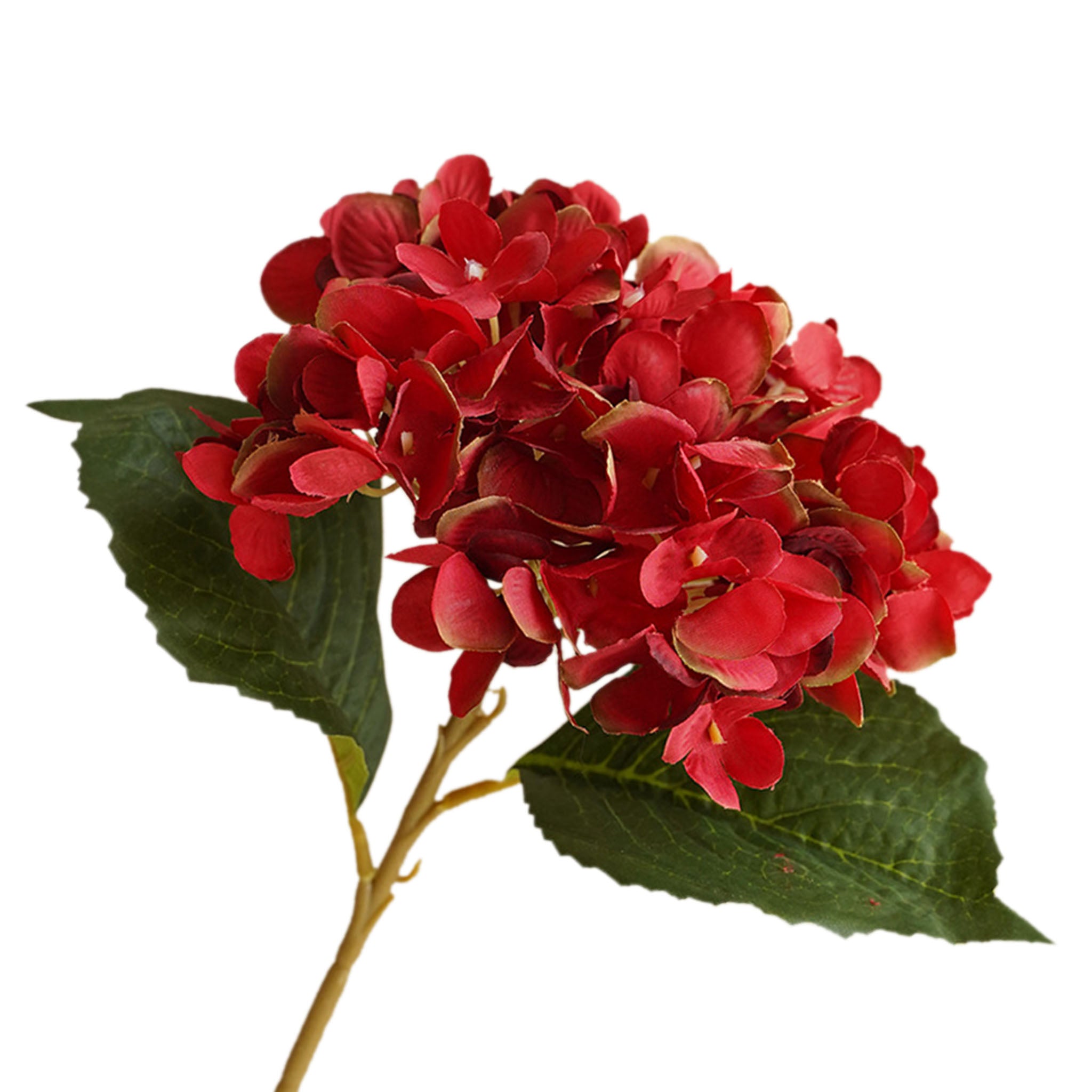 Artificial Hydrangea Bush for Flower Arrangement