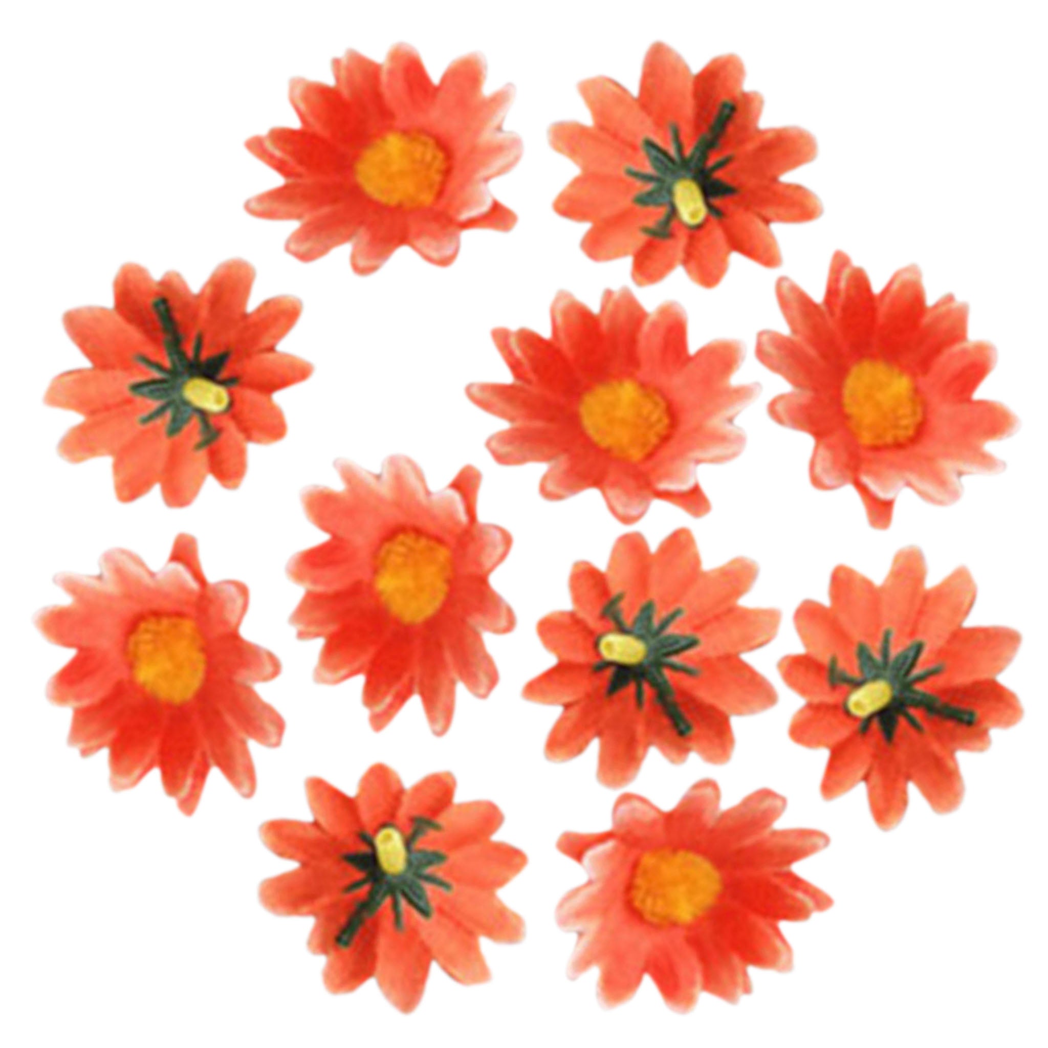 Silk Gerbera Daisy Mini Flowers 100pcs